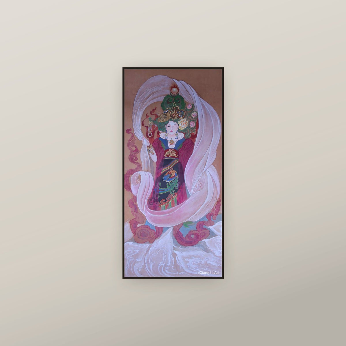 Empress Fu — shown framed on a wall