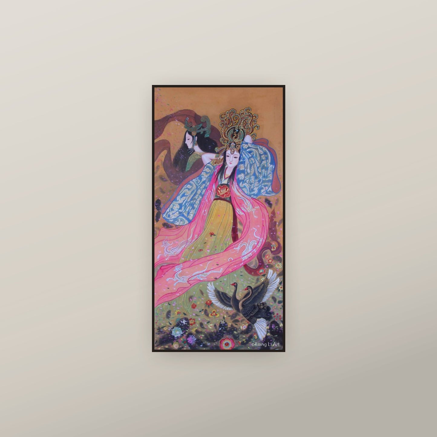 Empress Mao and Empress Guo (Cao Wei) — shown framed on a wall