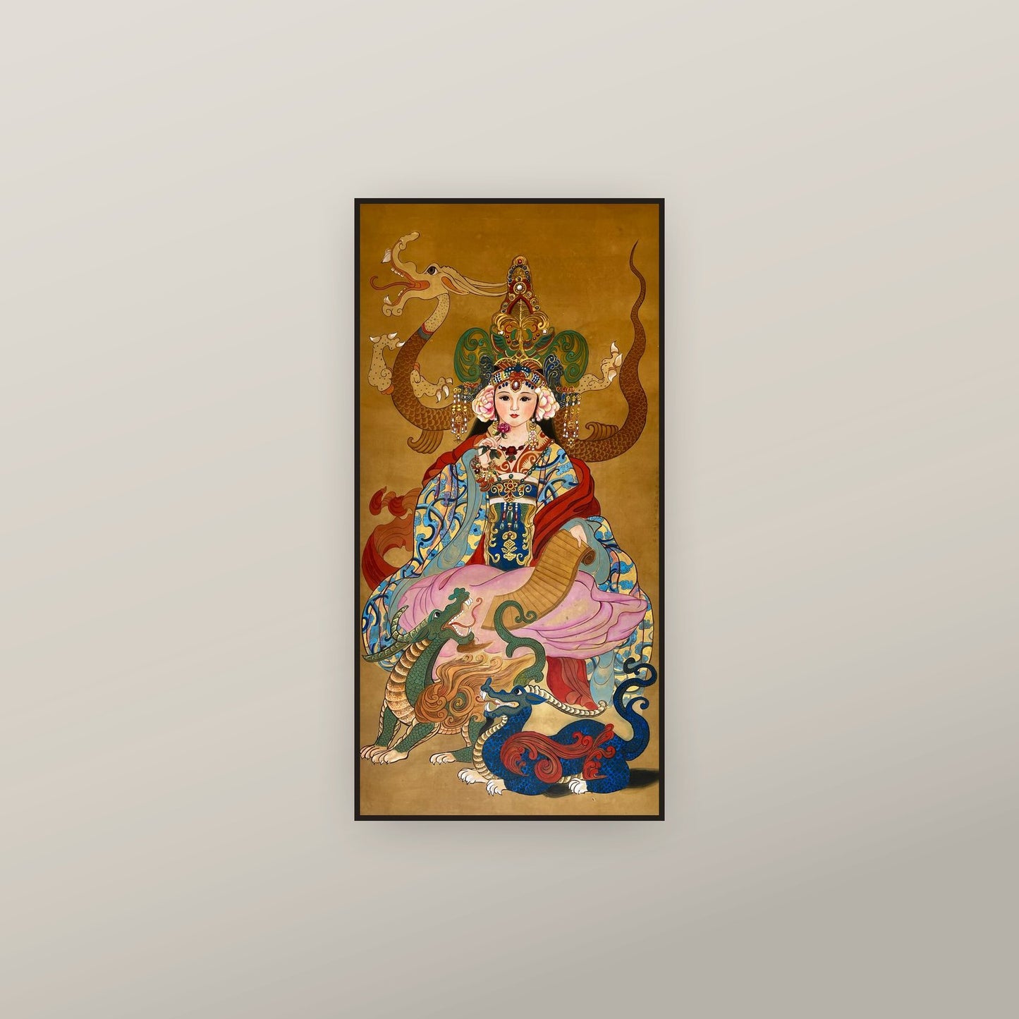 Empress Shangguan — shown framed on a wall