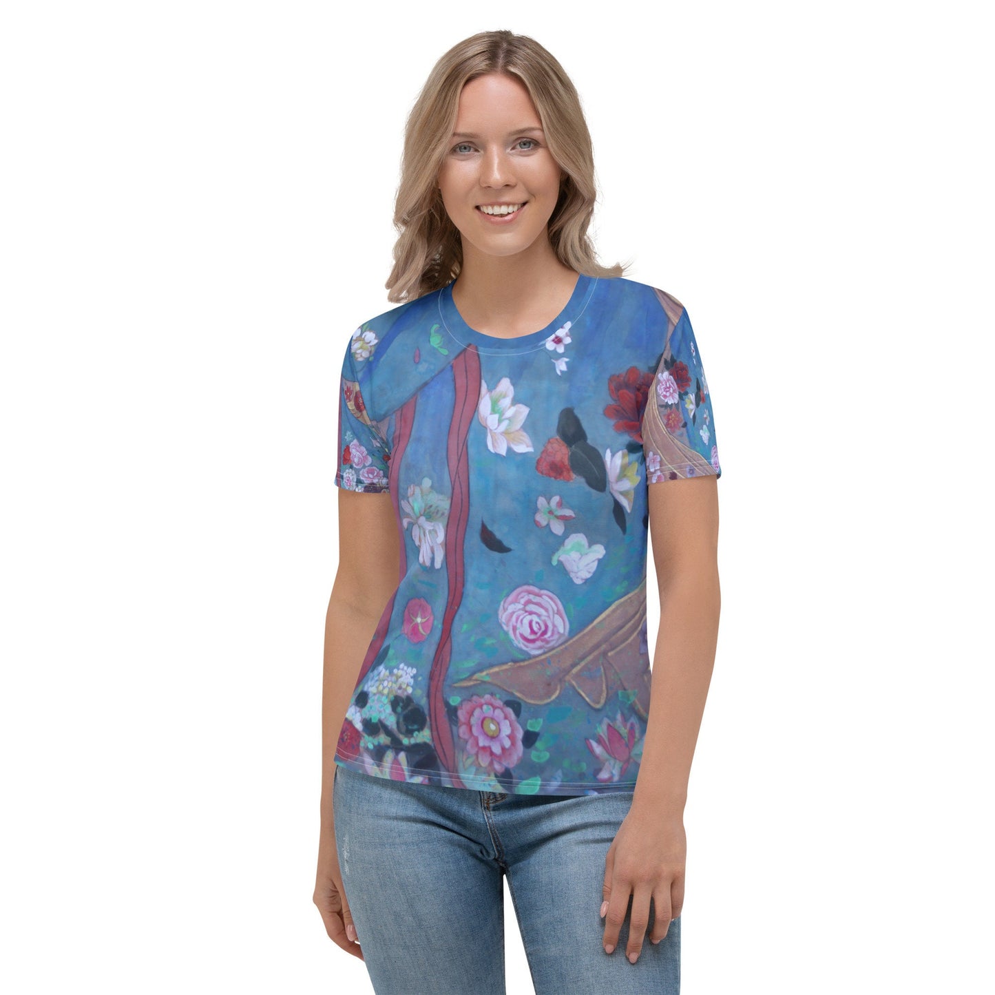 Watercolor Floral Women's T-shirt