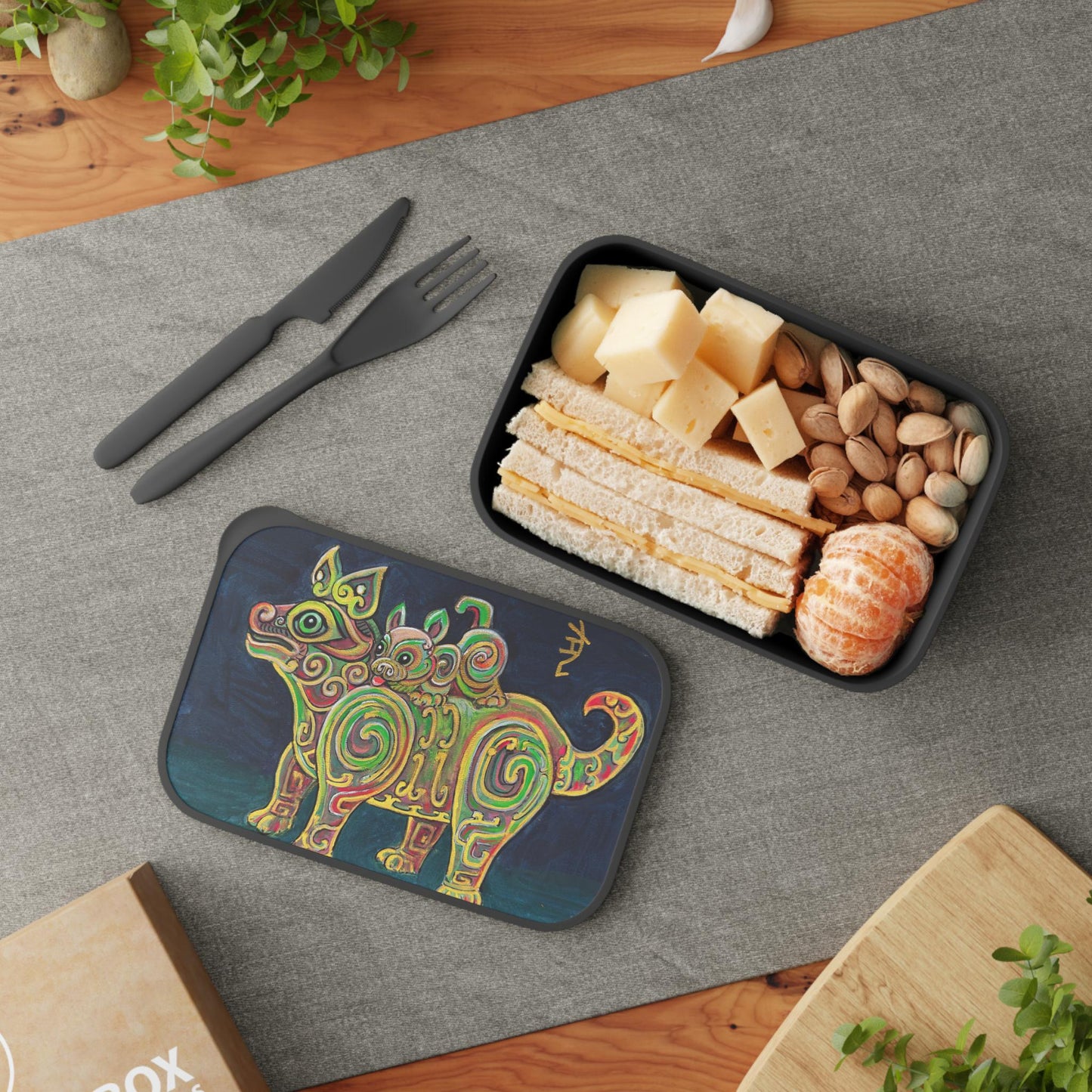 Dog Zodiac Bento Box | Chinese Horoscope Lunear New Year Lunch Box