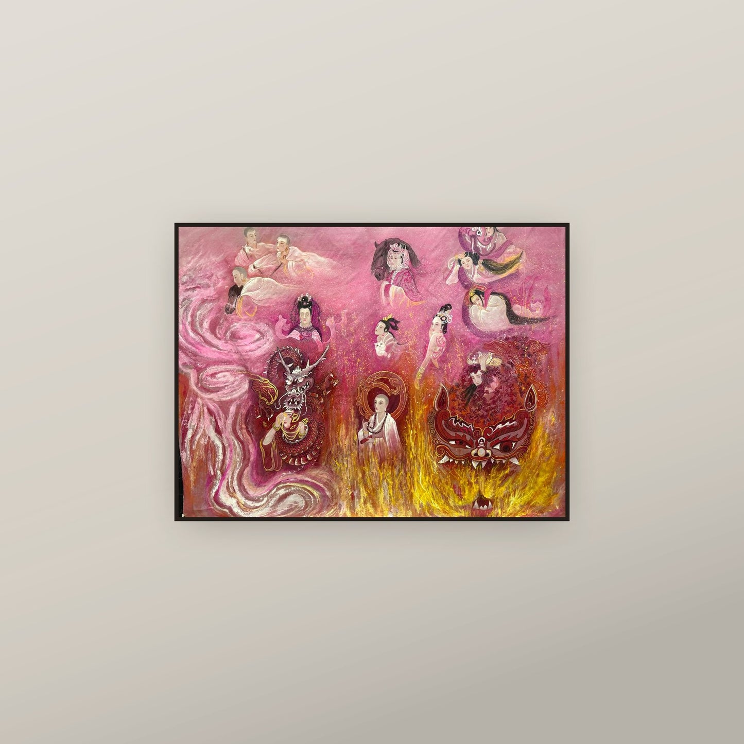 Northern Dynasties Part 1 — shown framed on a wall