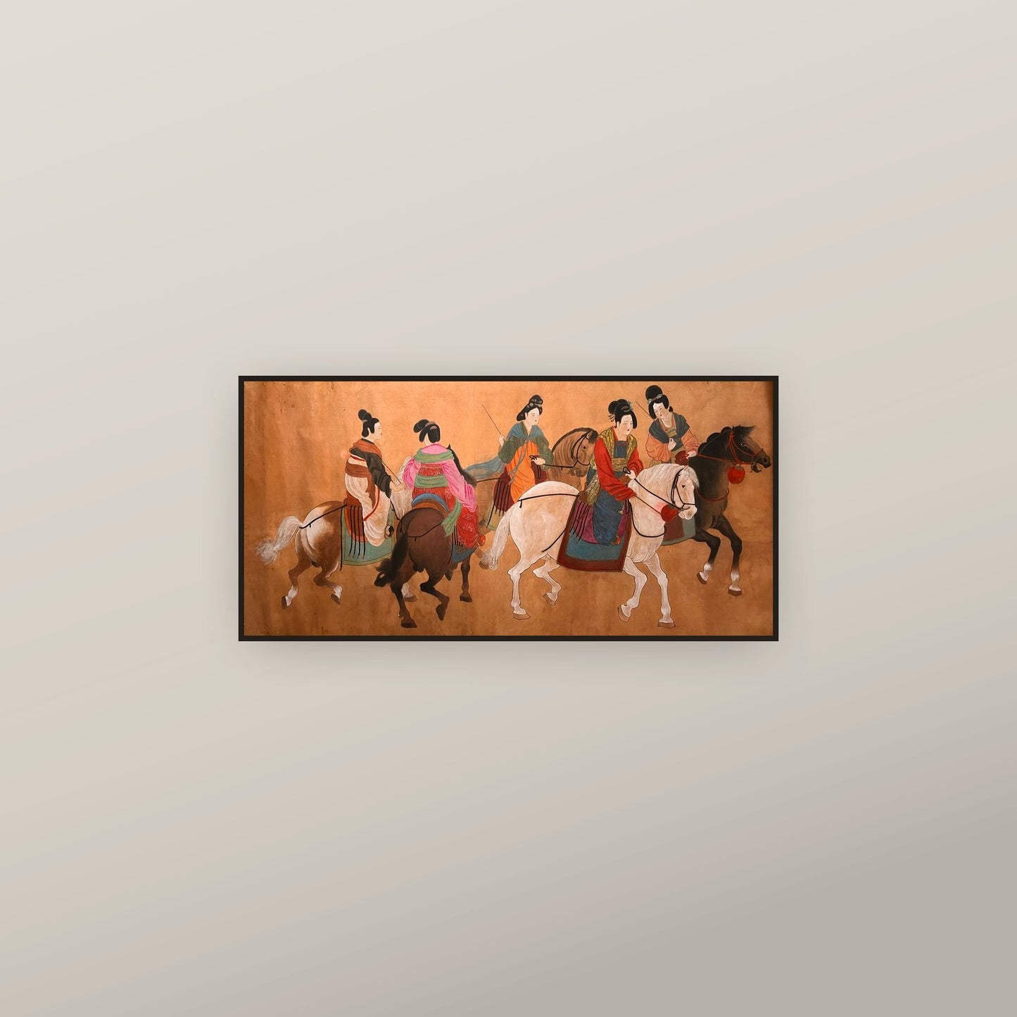 Empress Wang — shown framed on a wall