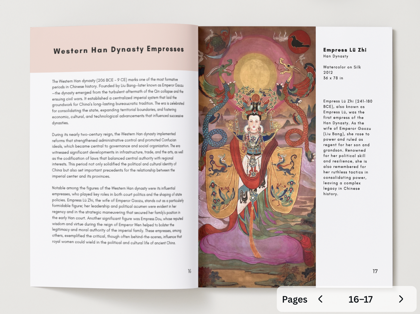 The Chinese Empresses Hardcover Book by Xiang Li and Fei Wu