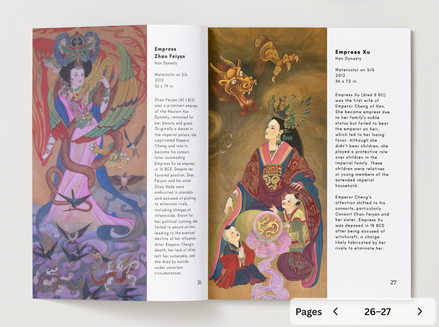 The Chinese Empresses Hardcover Book by Xiang Li and Fei Wu