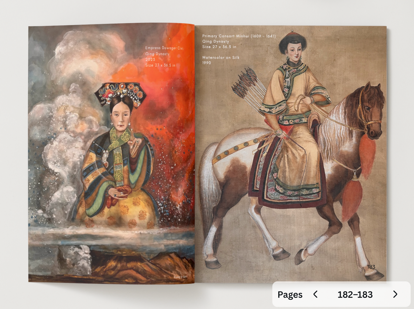 The Chinese Empresses Hardcover Book by Xiang Li and Fei Wu