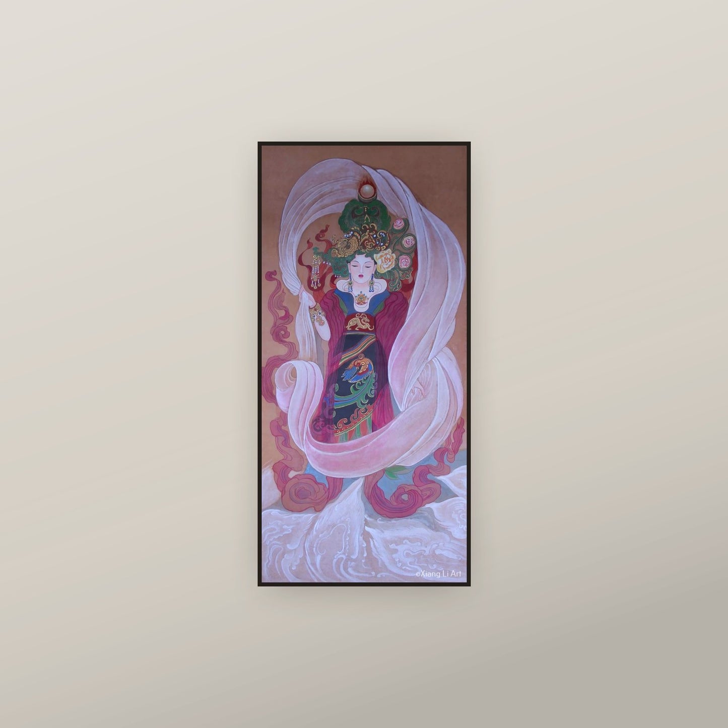 Empress Fu — shown framed on a wall