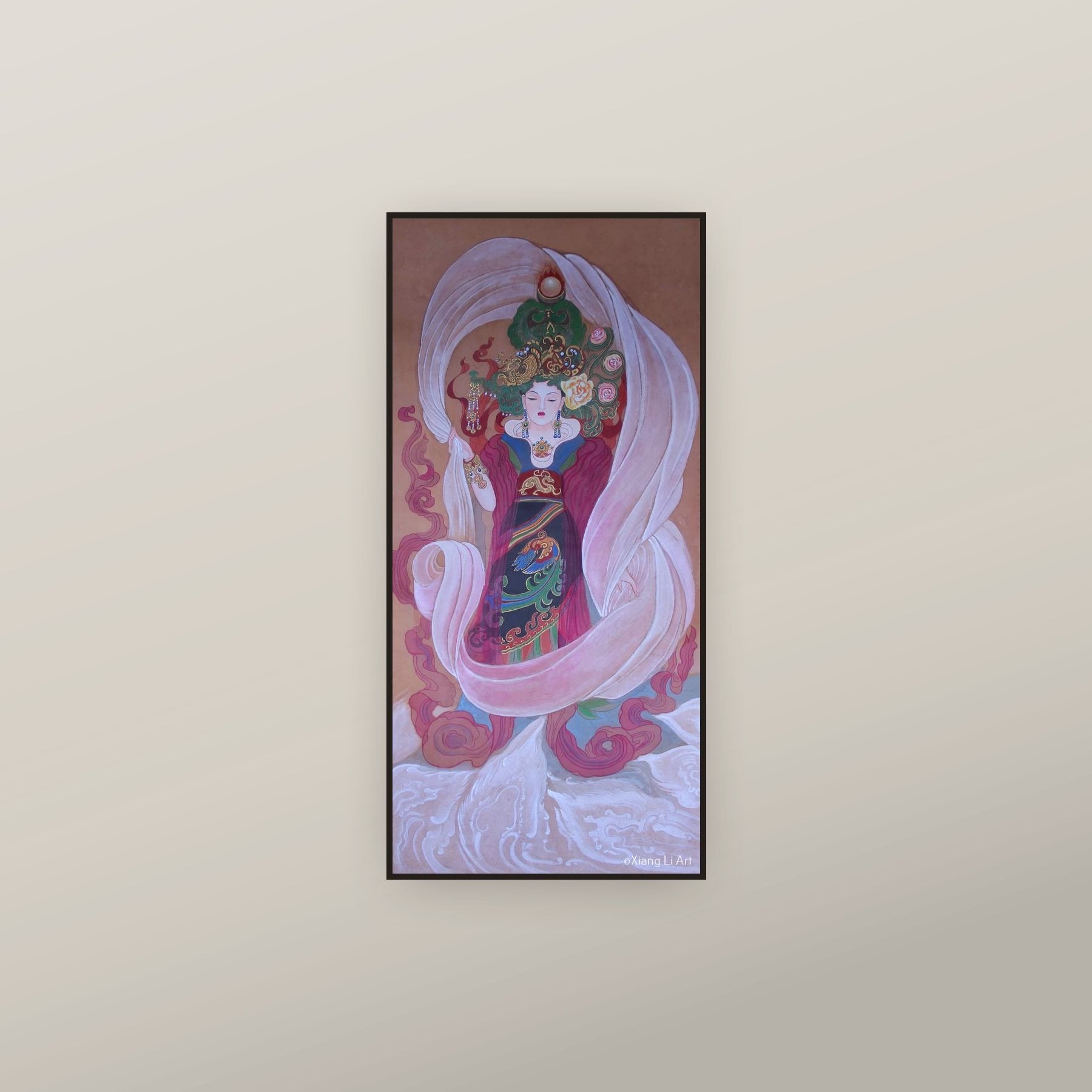 Empress Fu — shown framed on a wall
