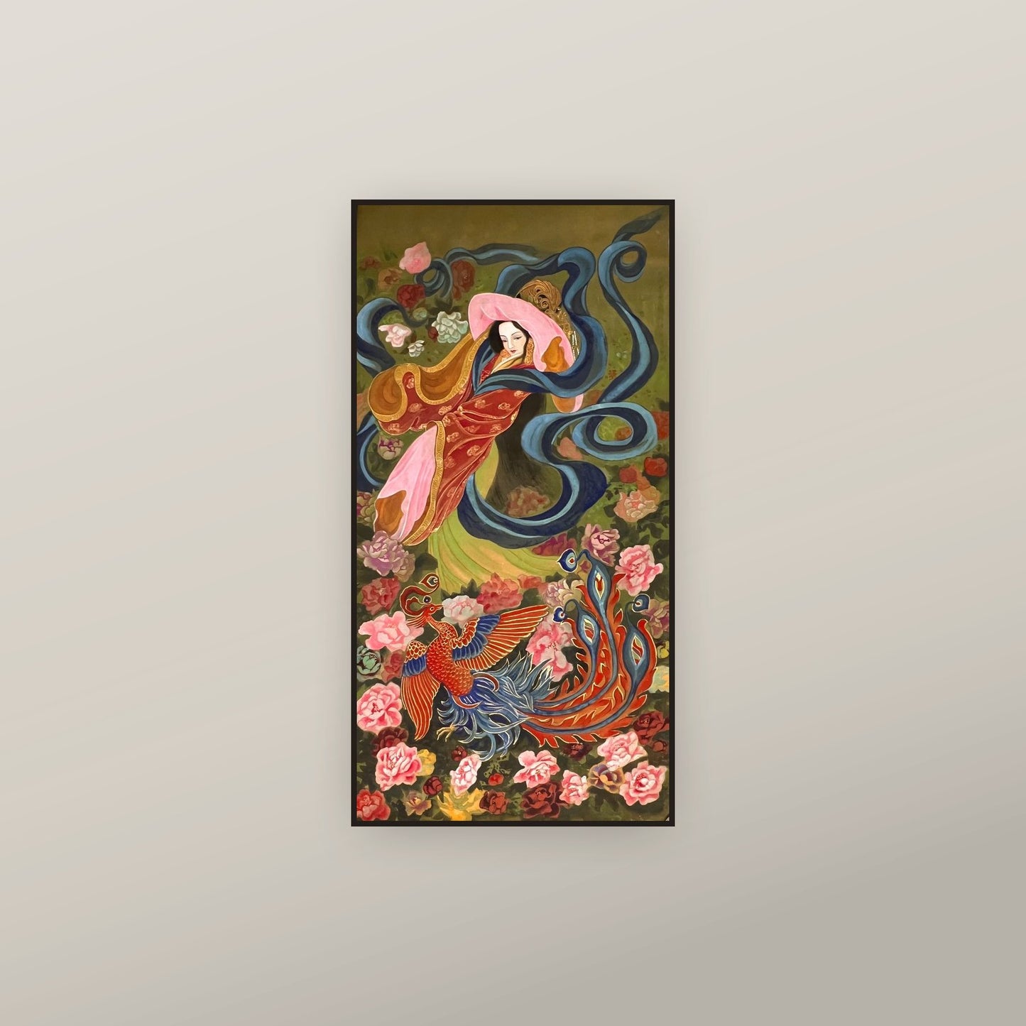 Empress Li (Later Jin) — shown framed on a wall