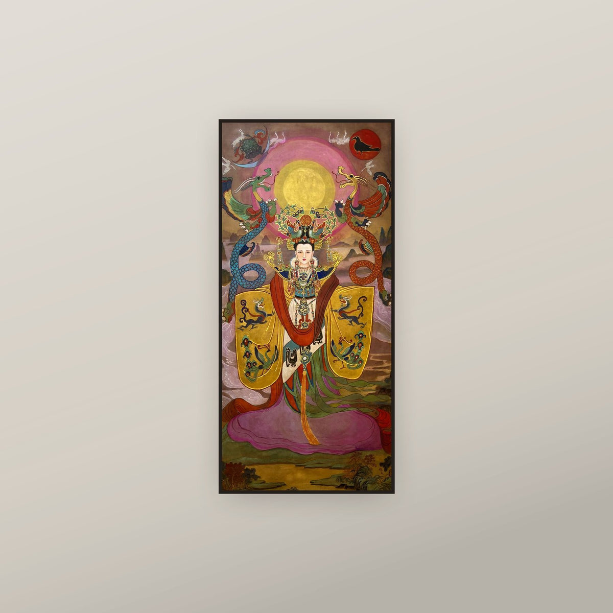 Empress Lü Zhi — shown framed on a wall
