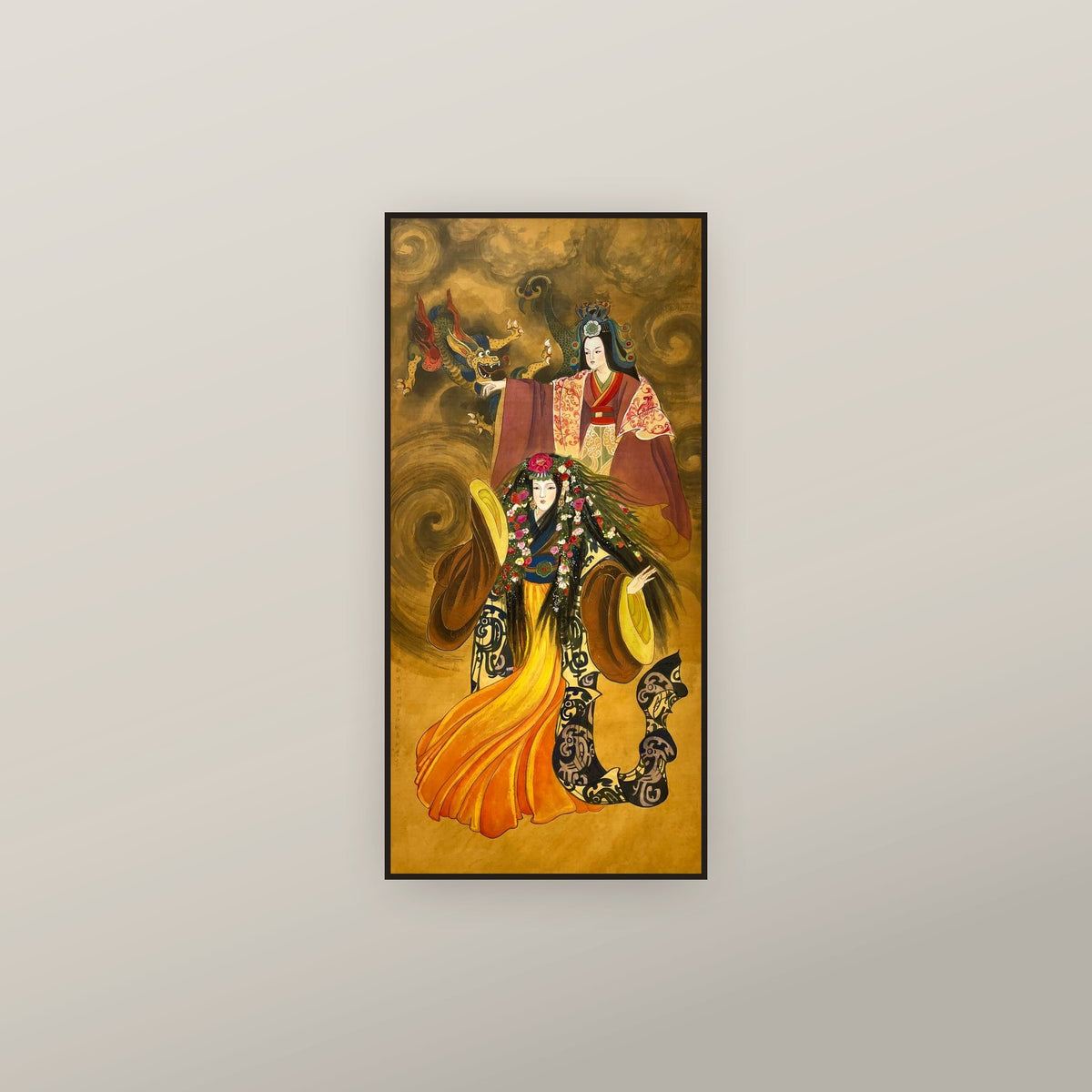 Empress Xianmu (Cao Jie) — shown framed on a wall