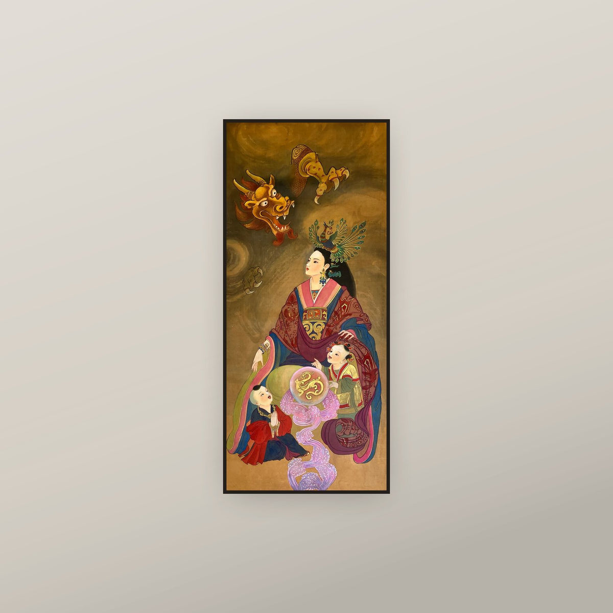 Empress Xu — shown framed on a wall