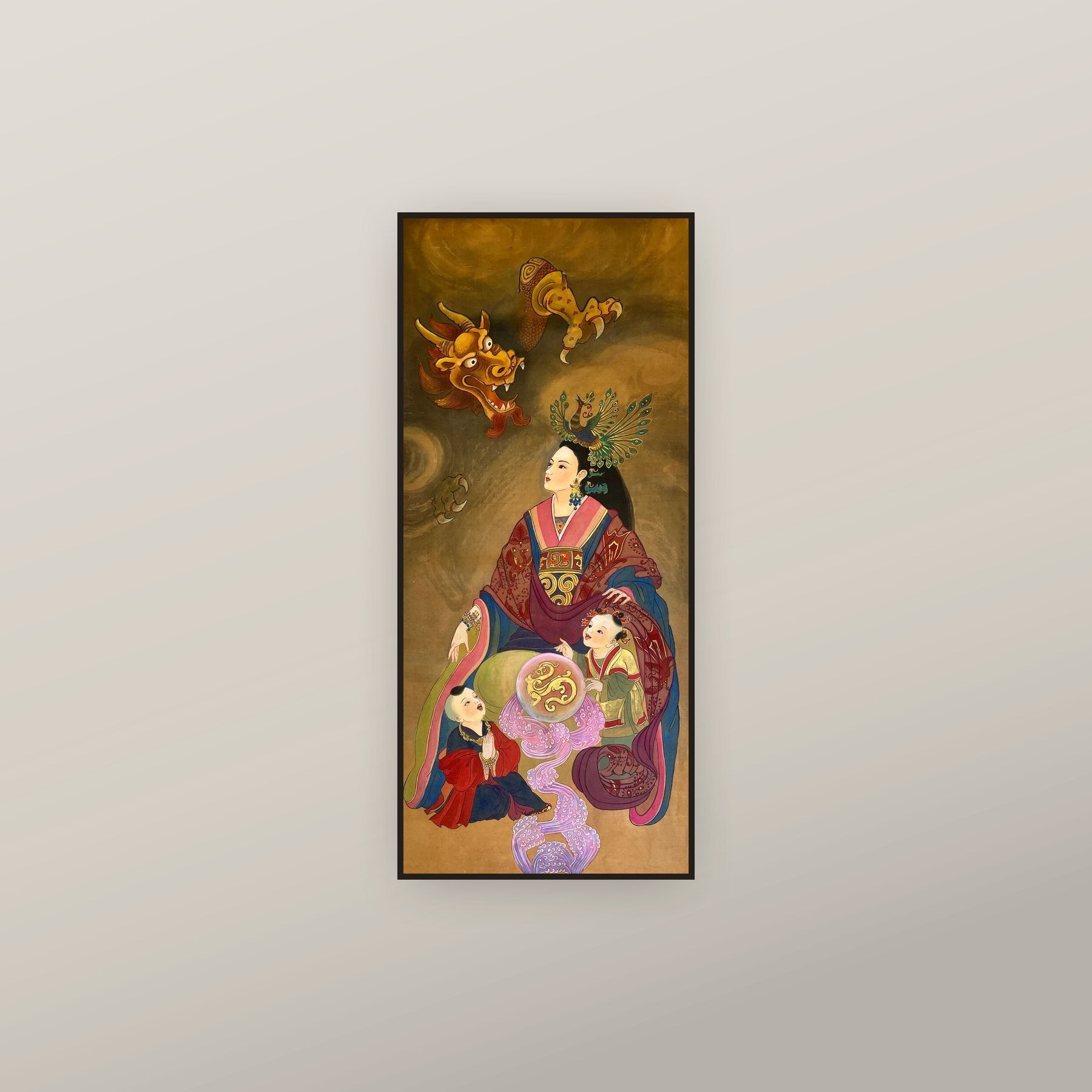 Empress Xu — shown framed on a wall