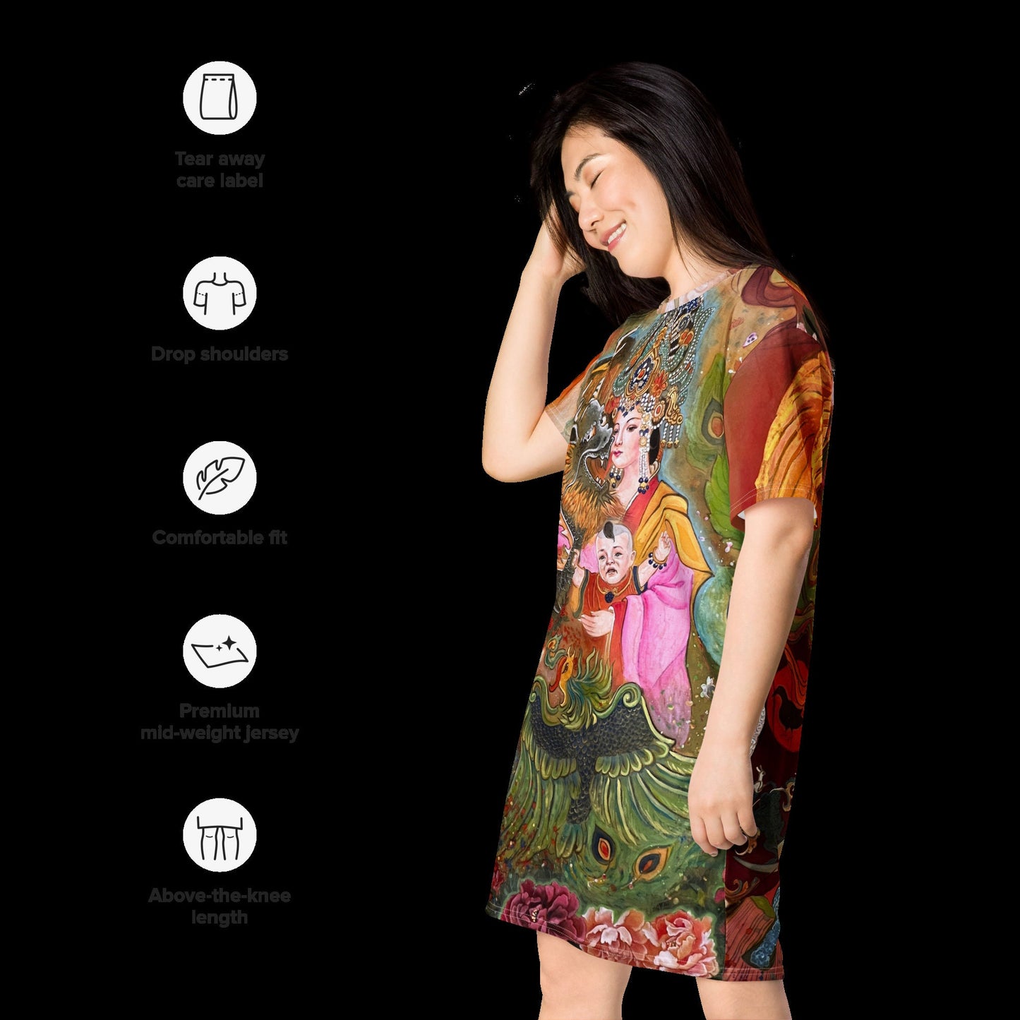 Northern Song Empress Liu T-shirt dress