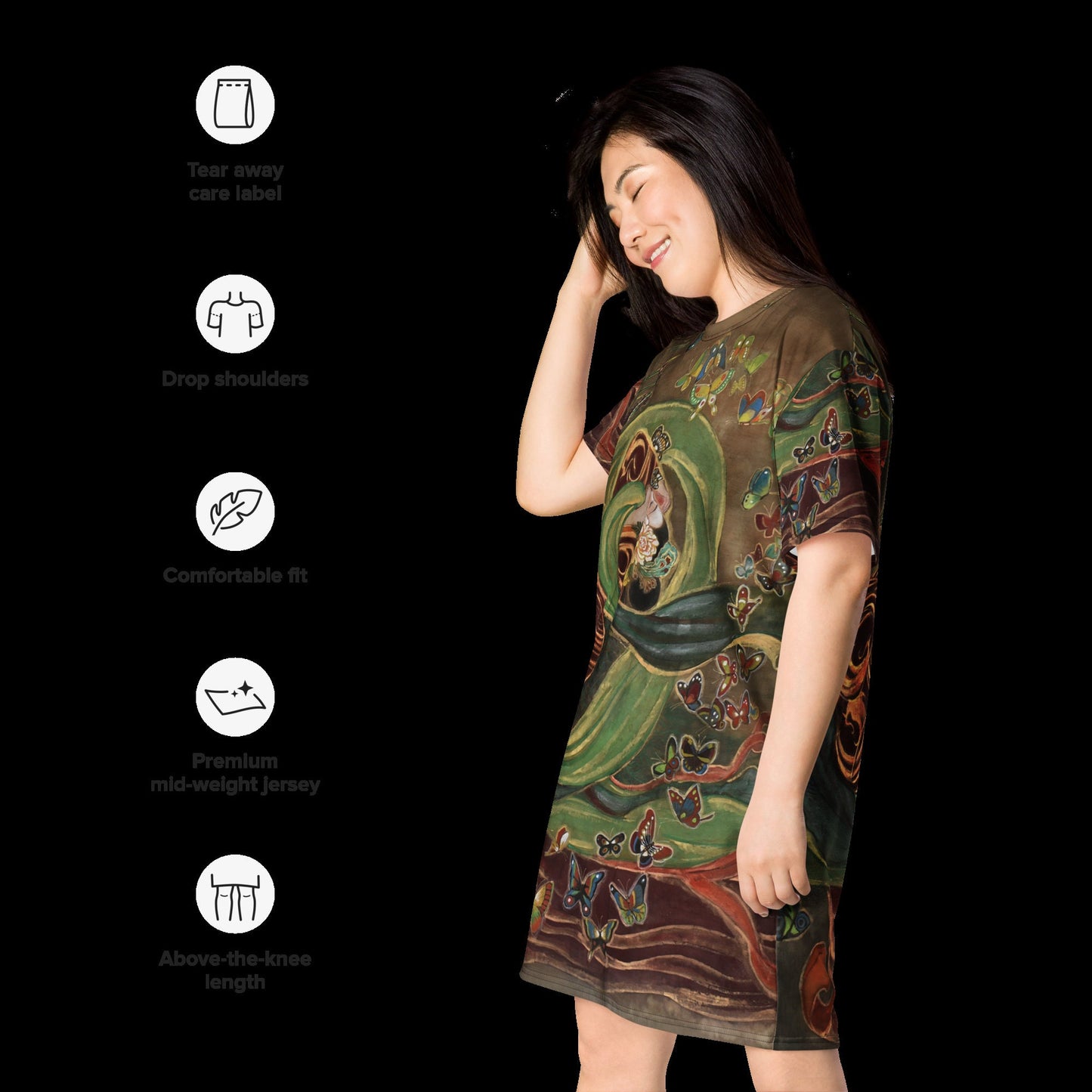 He Fani (Eastern Jin Chinese Empress) T-shirt dress