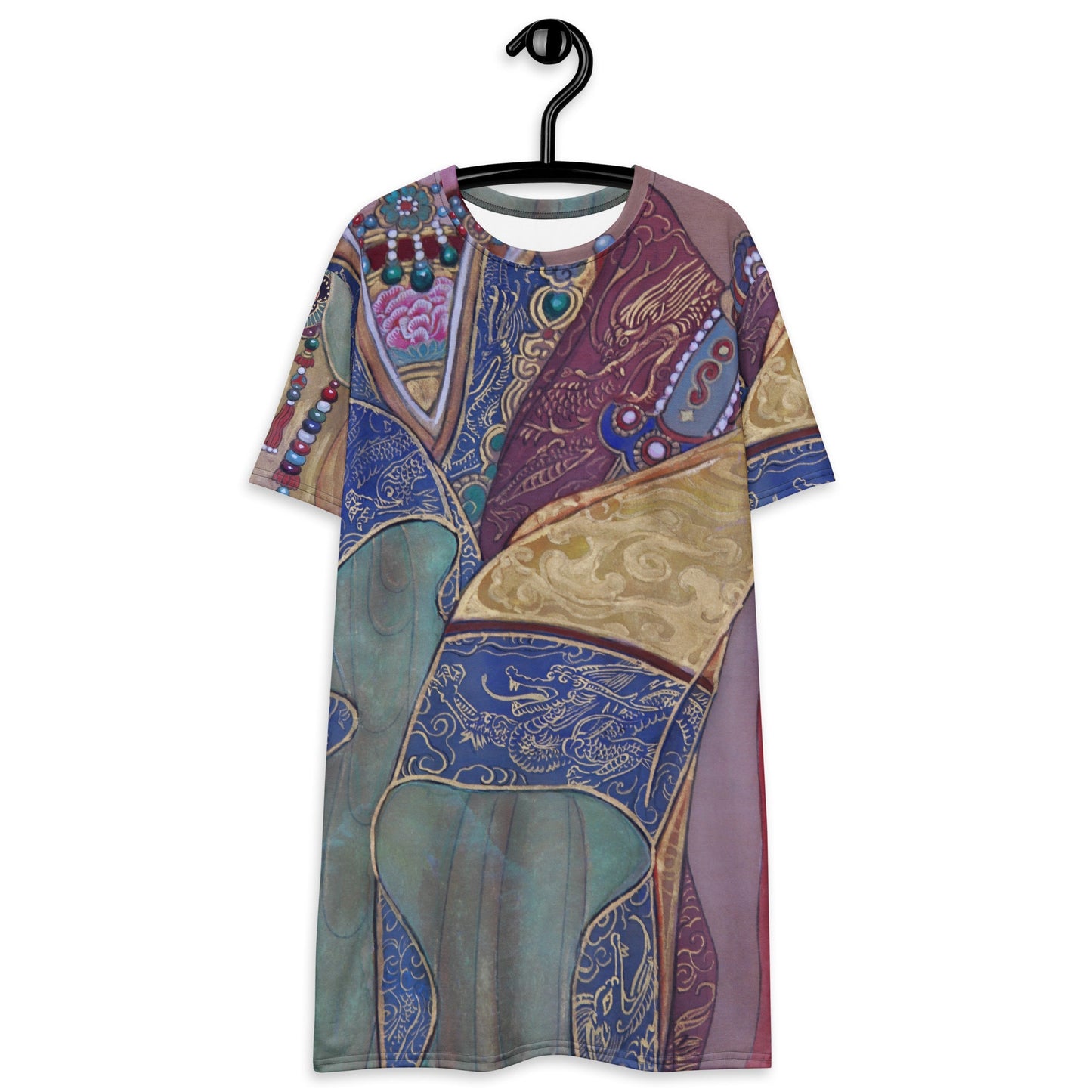 Wu Zetian Abstract T-shirt dress