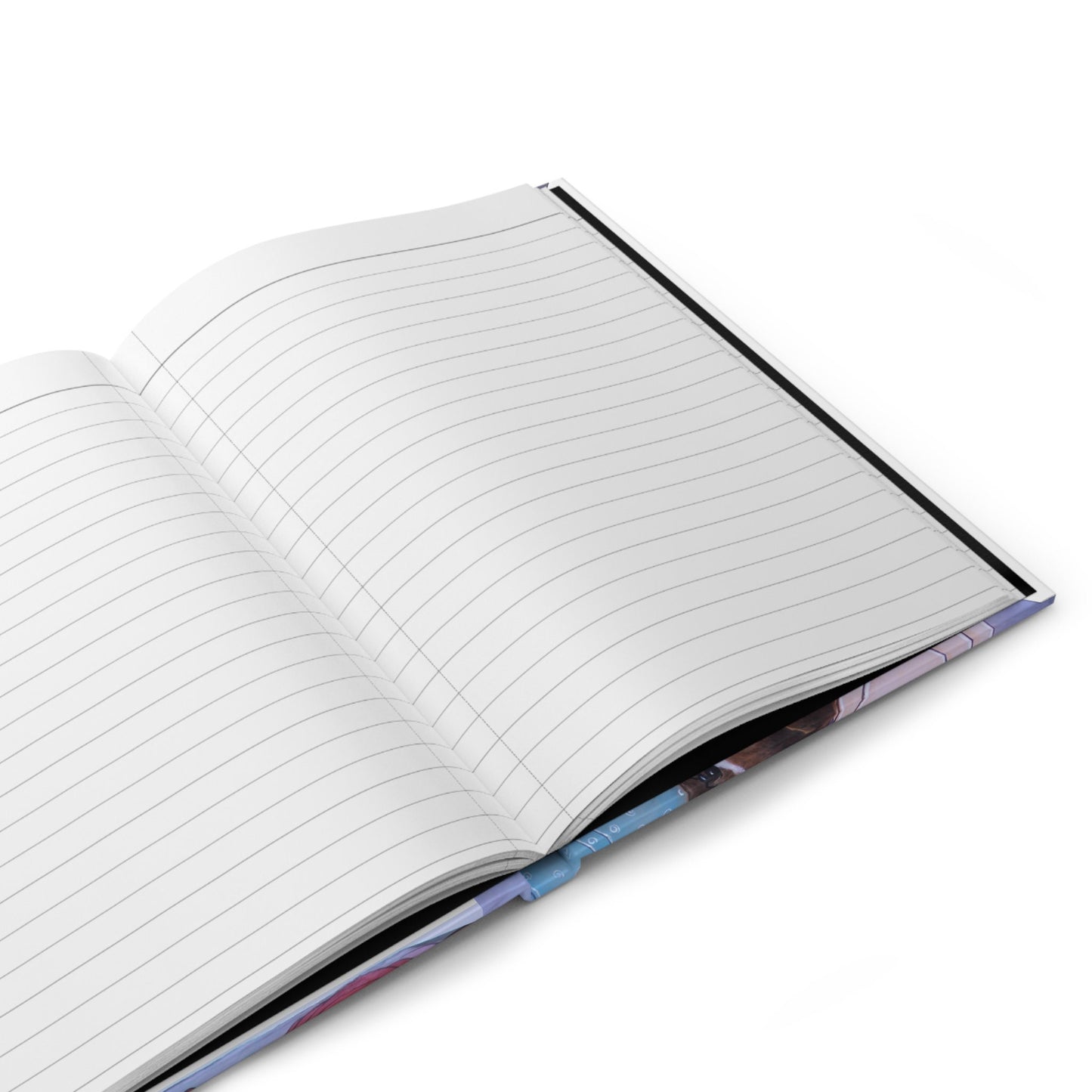 Hardcover Journal Matte | With Ancient Chinese Empress and Her Pet Dogs | Print of Chinese watercolor on silk