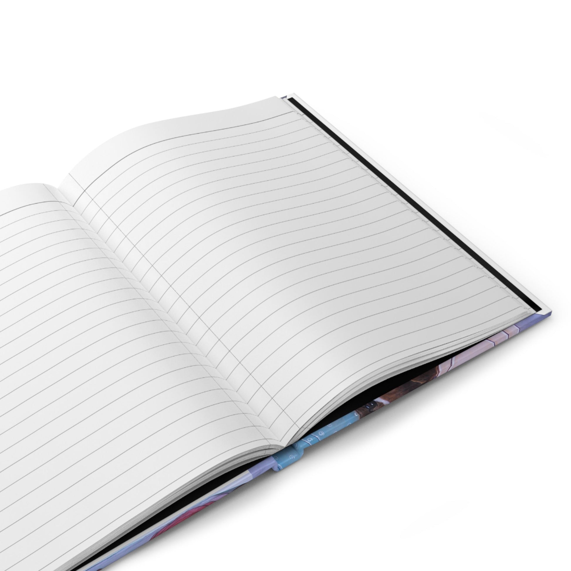 Hardcover Journal Matte | With Ancient Chinese Empress and Her Pet Dogs | Print of Chinese watercolor on silk