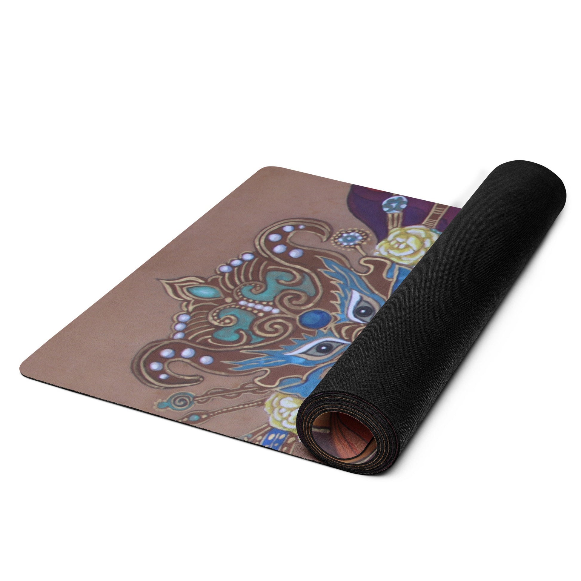 Yoga mat with Chinese Empress Design | Empress Collection by Xiang Li