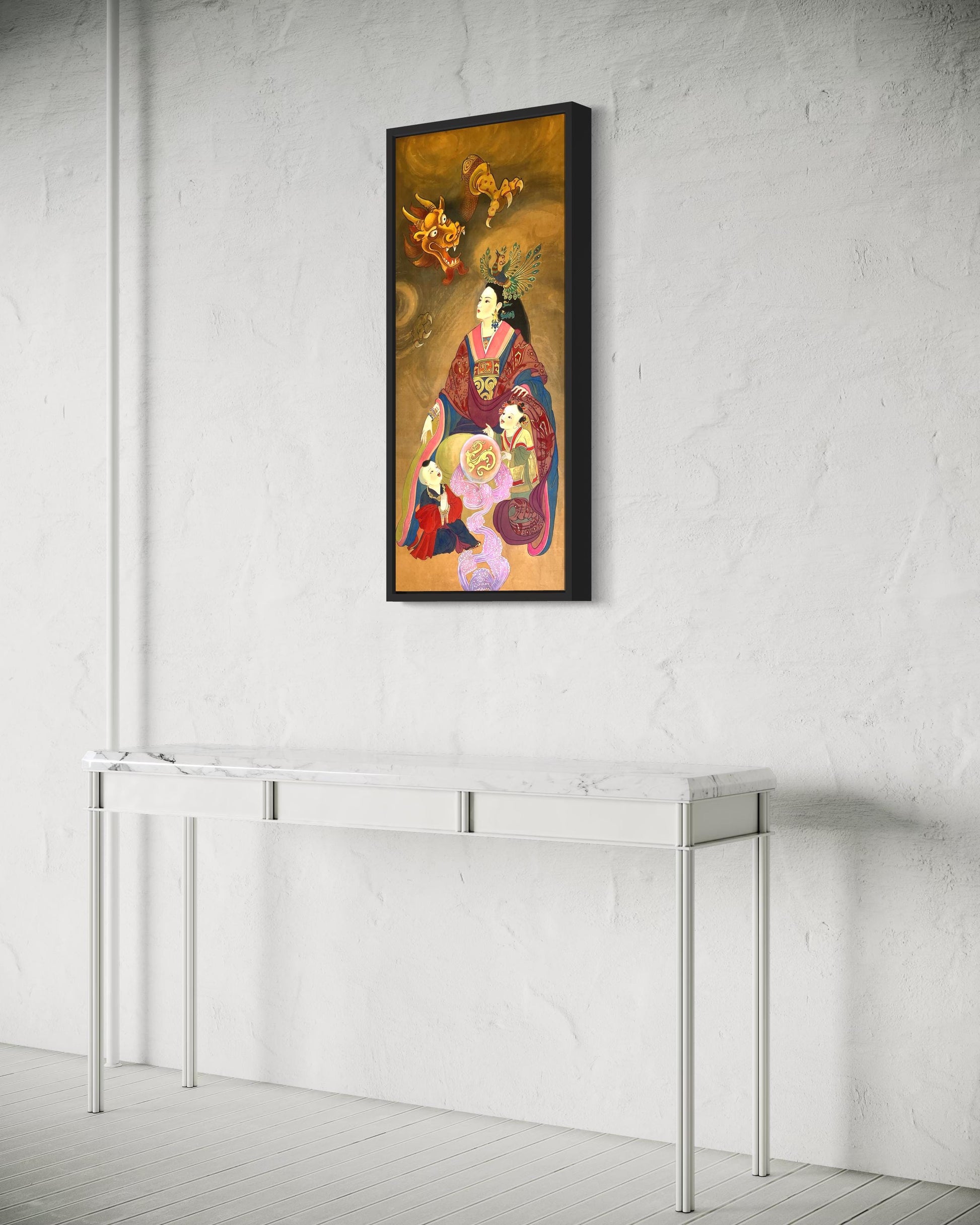 Chinese Empress Canvas Print | 20 x 40 inches | framed and unframed