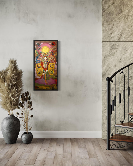 Chinese Empress Canvas Print | 20 x 40 inches | framed and unframed