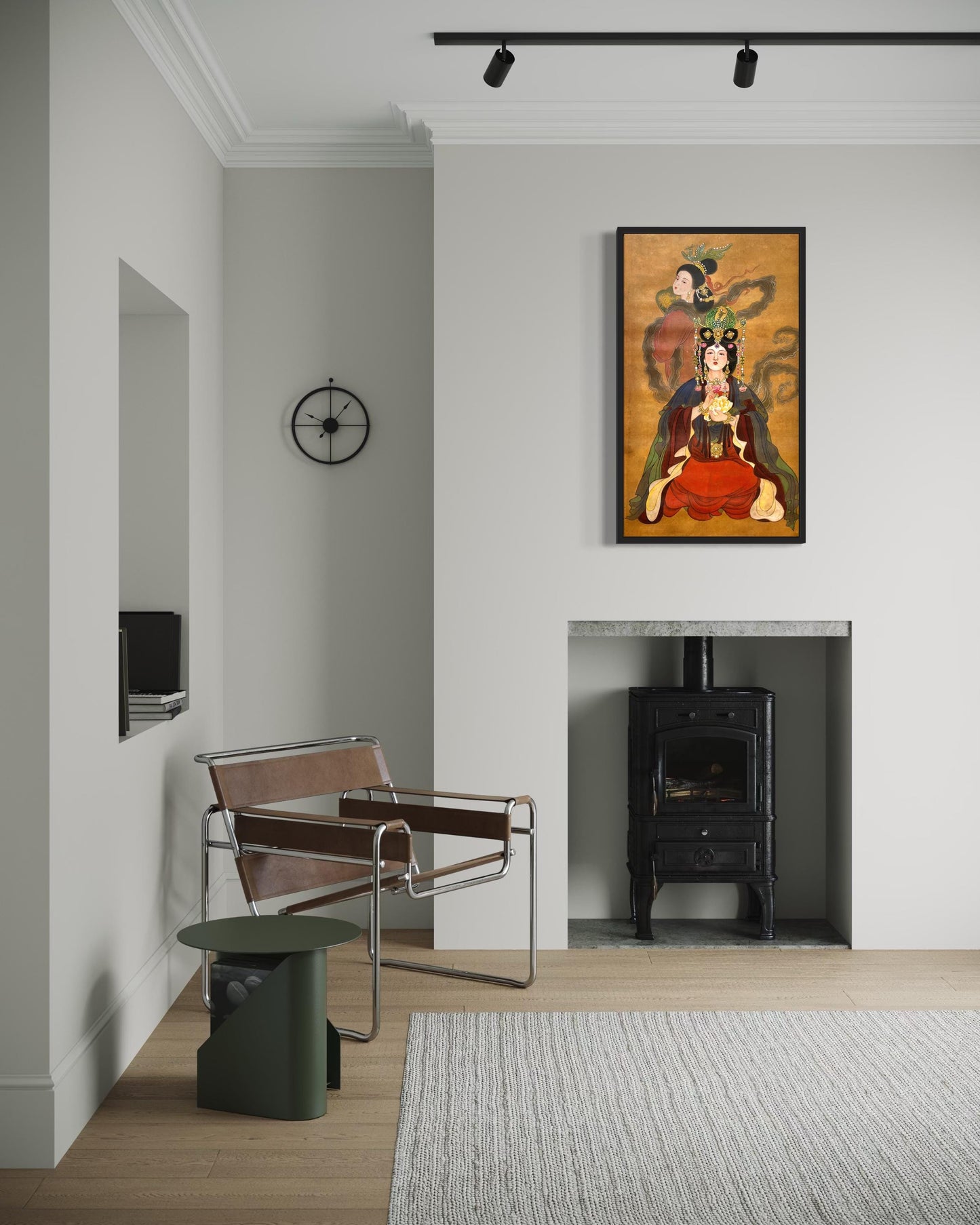 Chinese Empress Canvas Print | 20 x 40 inches | framed and unframed