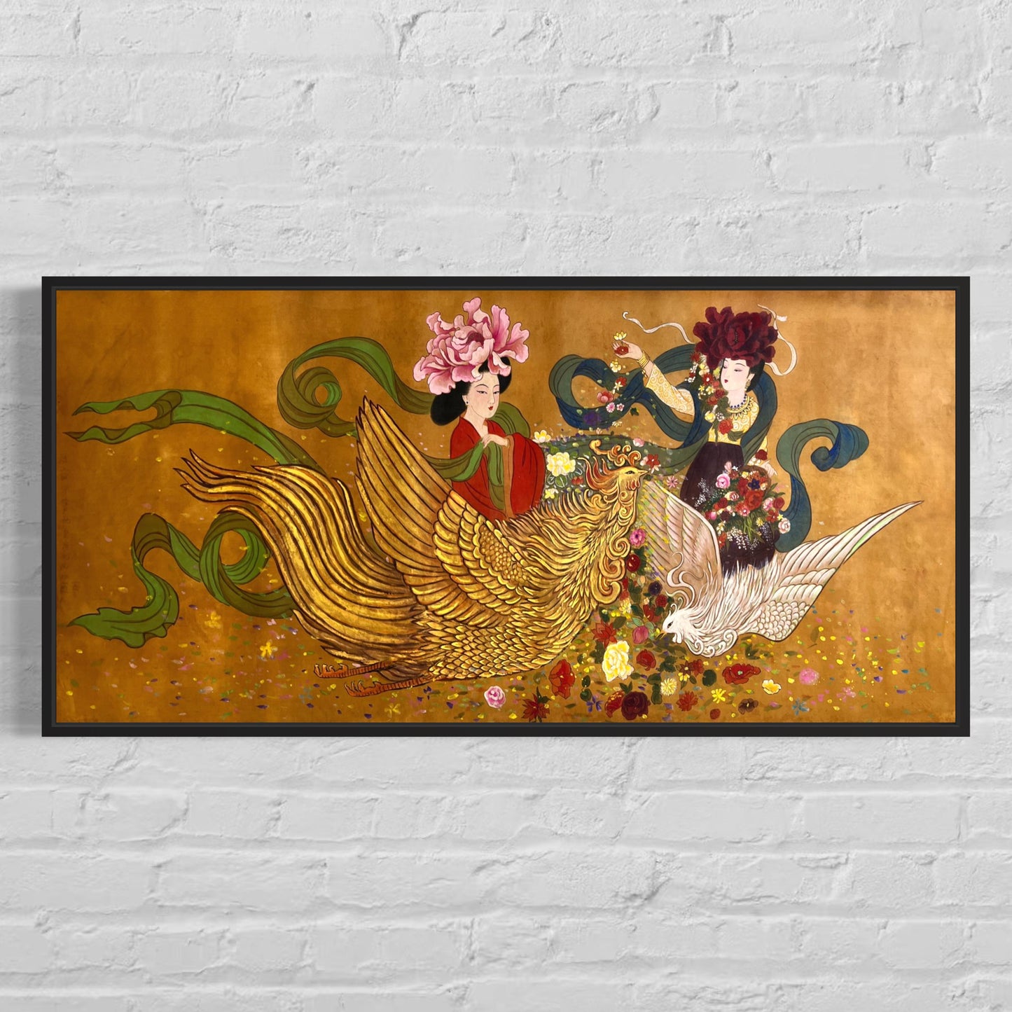 Chinese Empress Canvas Print | 40 x 20 inches | framed and unframed