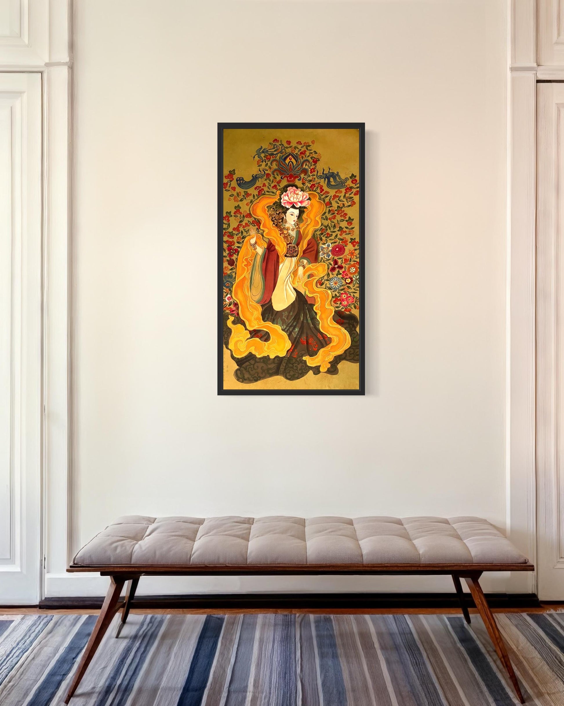 Chinese Empress Canvas Print | 20 x 40 inches | framed and unframed