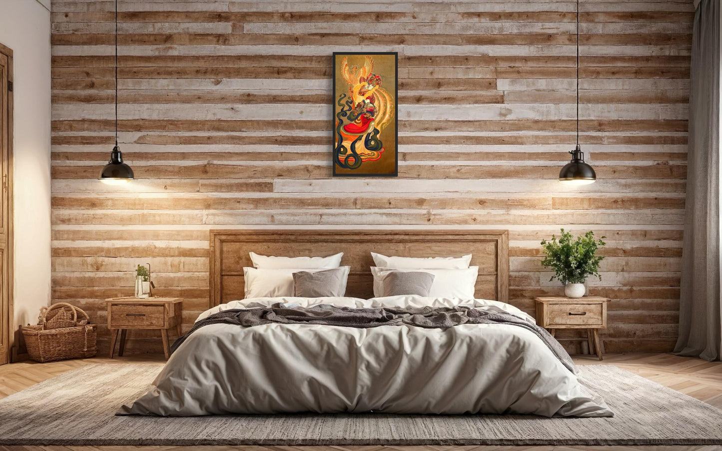 Chinese Empress Canvas Print | 20 x 40 inches | framed and unframed