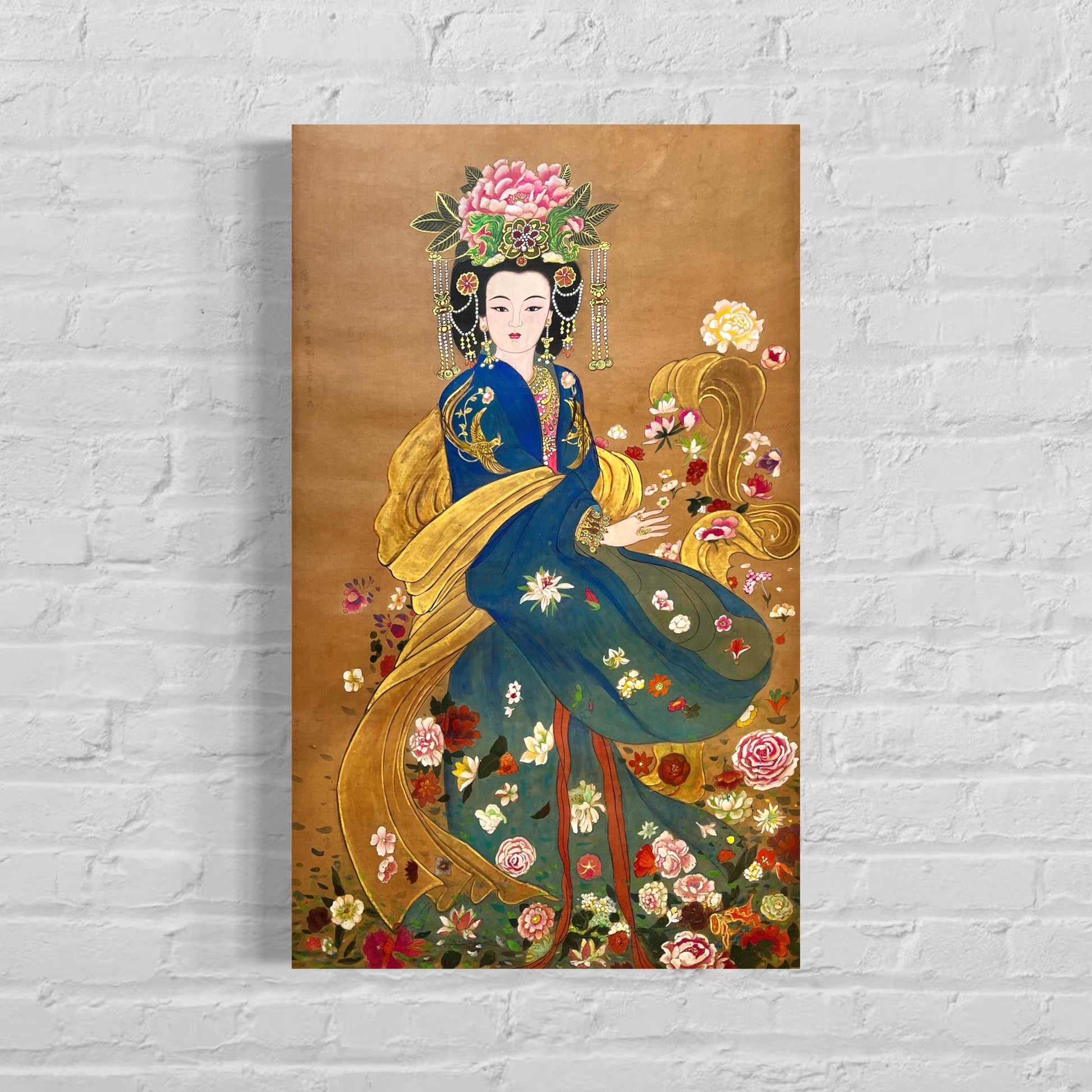 Chinese Empress Canvas Print | 20 x 40 inches | framed and unframed