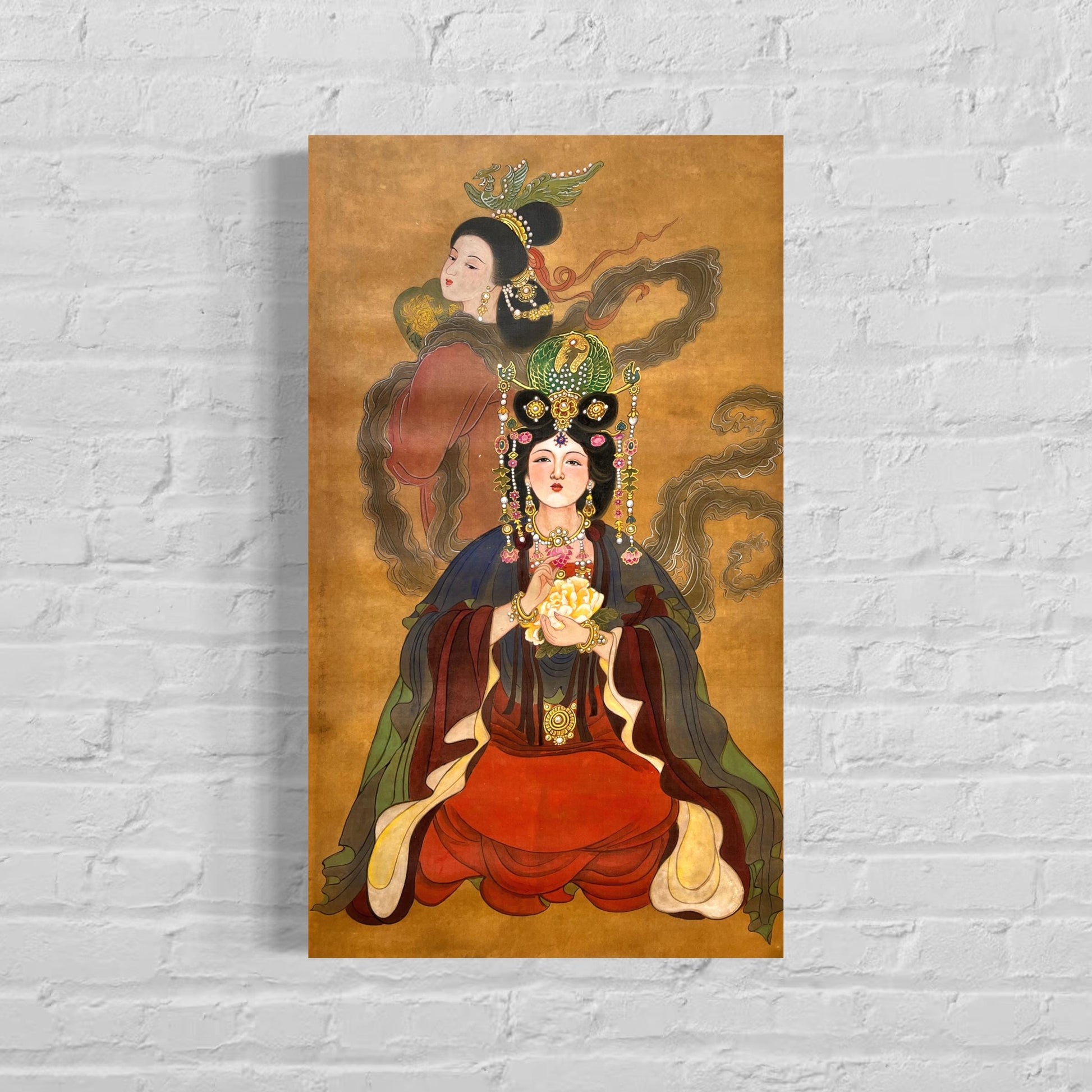 Chinese Empress Canvas Print | 20 x 40 inches | framed and unframed