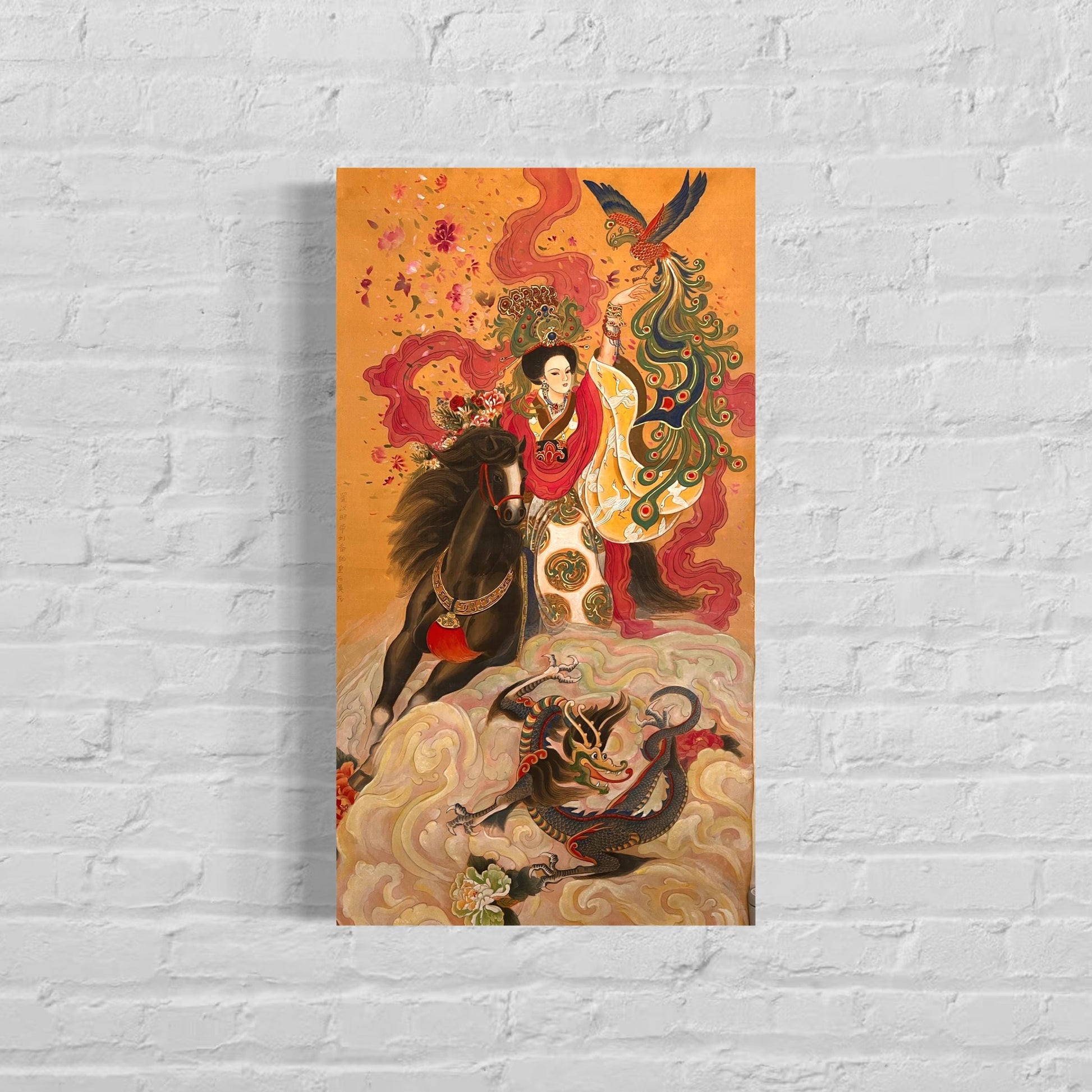 Chinese Empress Canvas Print | 20 x 40 inches | framed and unframed