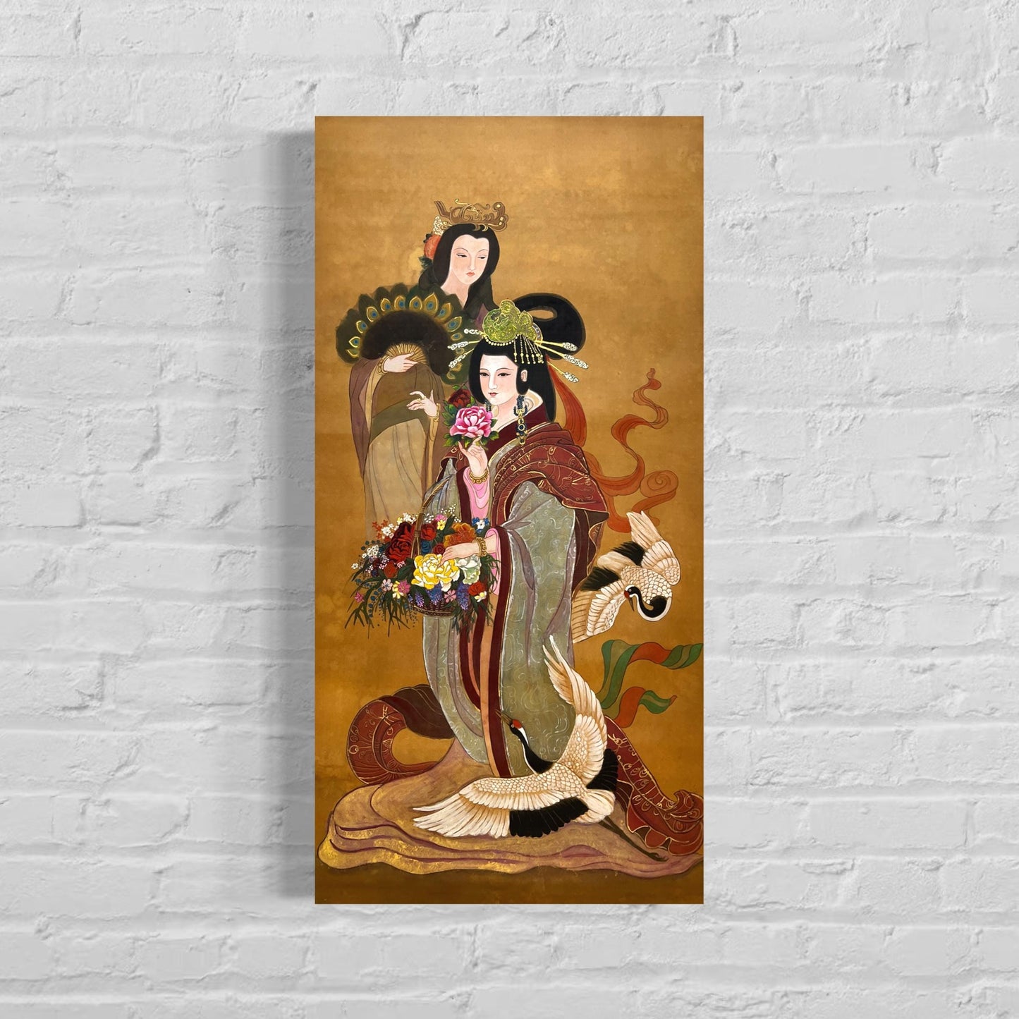 Chinese Empress Canvas Print | 20 x 40 inches | framed and unframed