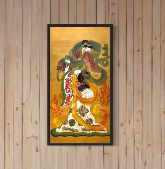 Chinese Empress Canvas Print | 20 x 40 inches | framed and unframed