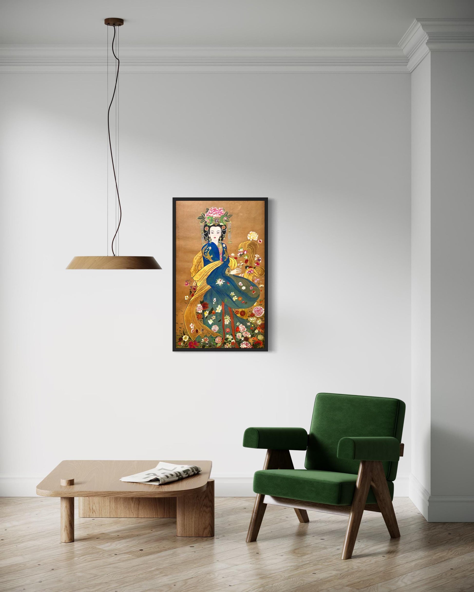 Chinese Empress Canvas Print | 20 x 40 inches | framed and unframed