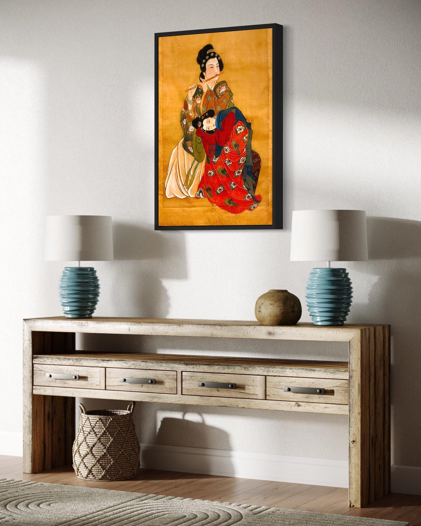 Chinese Empress Canvas Print | 24 x 36 inches | framed and unframed