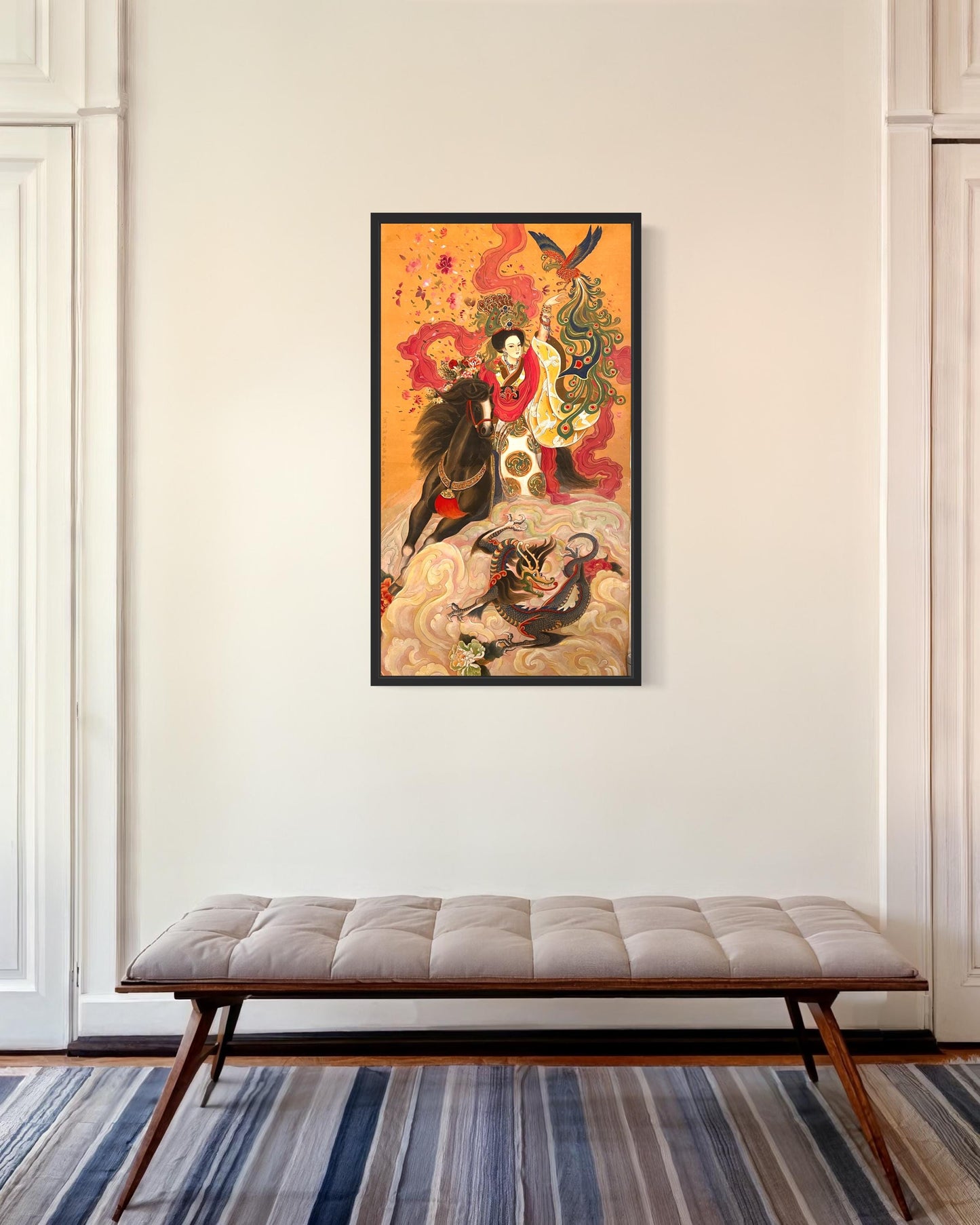 Chinese Empress Canvas Print | 20 x 40 inches | framed and unframed