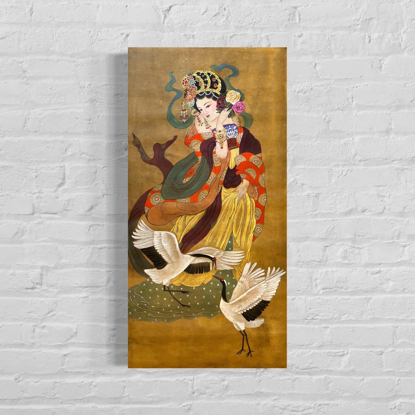 Chinese Empress Canvas Print | 20 x 40 inches | framed and unframed