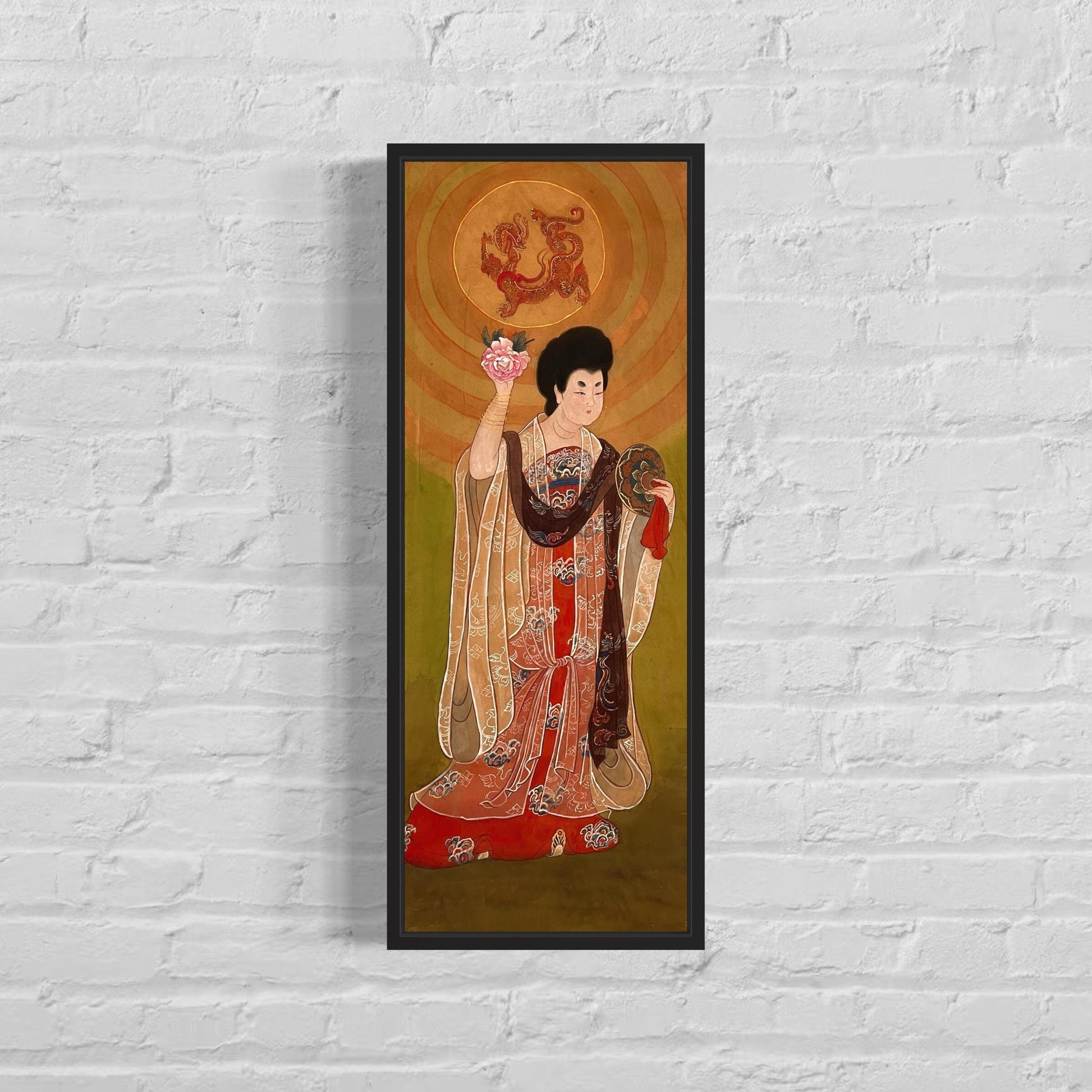 Chinese Empress Canvas Print | 10 x 30 inches | framed and unframed