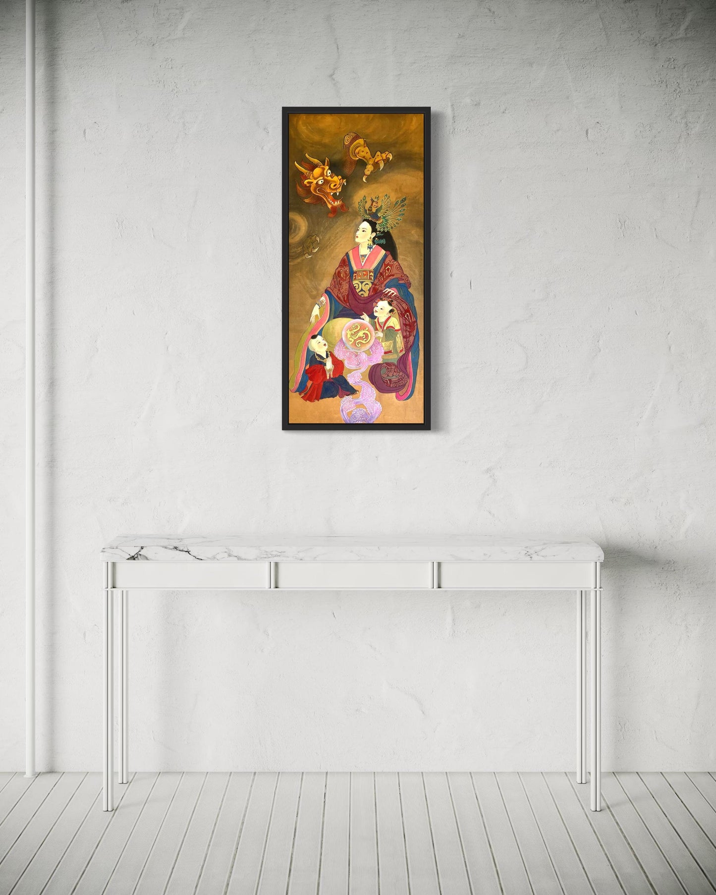 Chinese Empress Canvas Print | 20 x 40 inches | framed and unframed