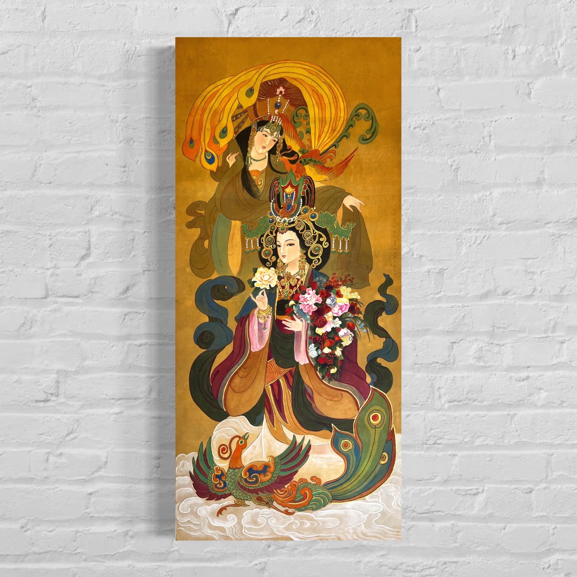 Chinese Empress Canvas Print | 20 x 40 inches | framed and unframed