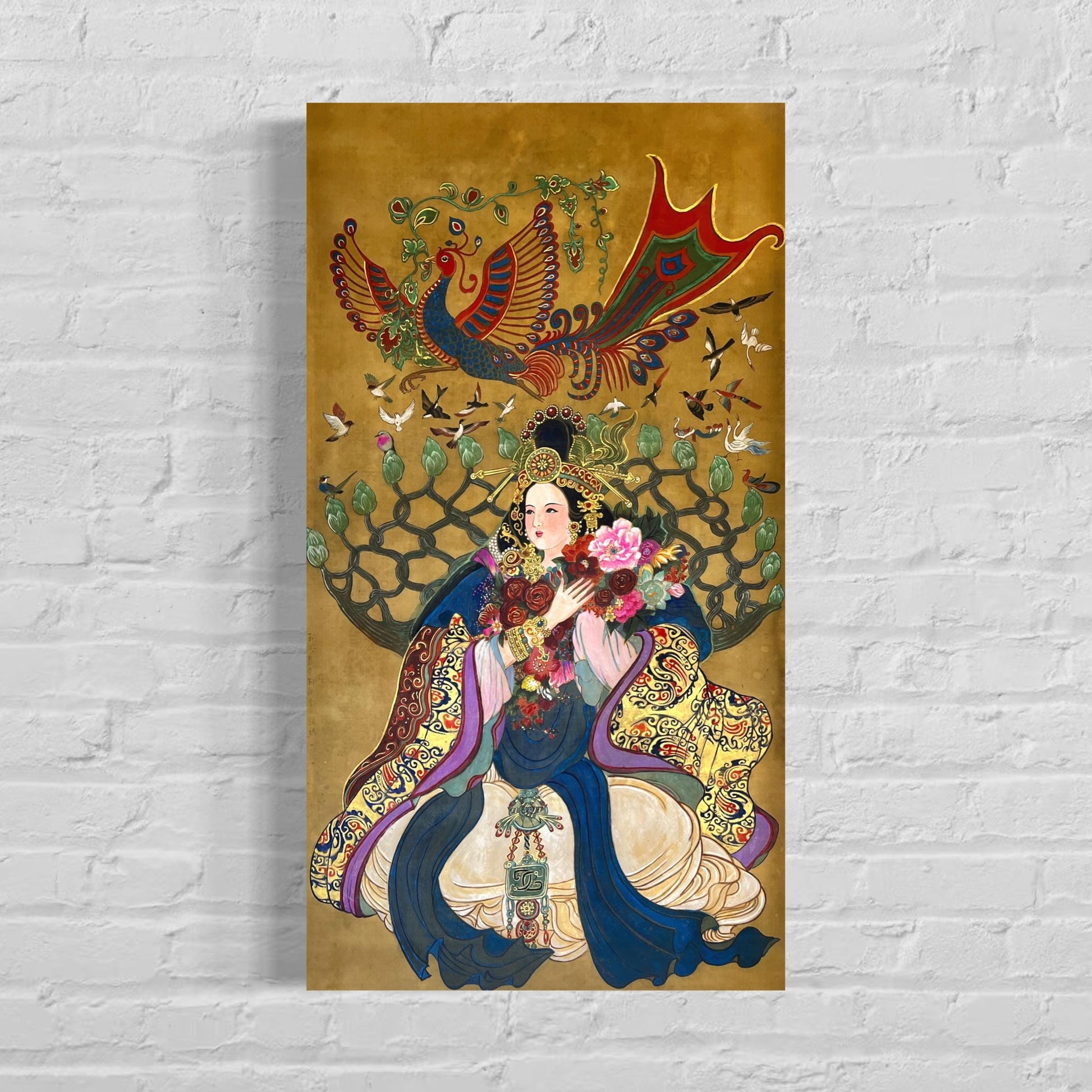 Chinese Empress Canvas Print | 20 x 40 inches | framed and unframed