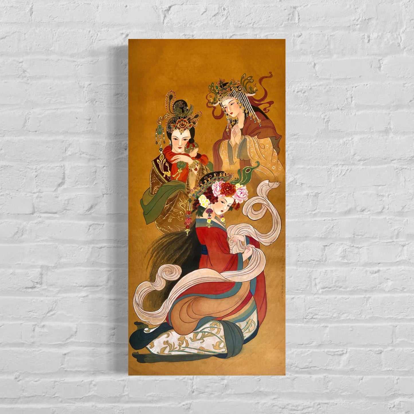 Chinese Empress Canvas Print | 20 x 40 inches | framed and unframed