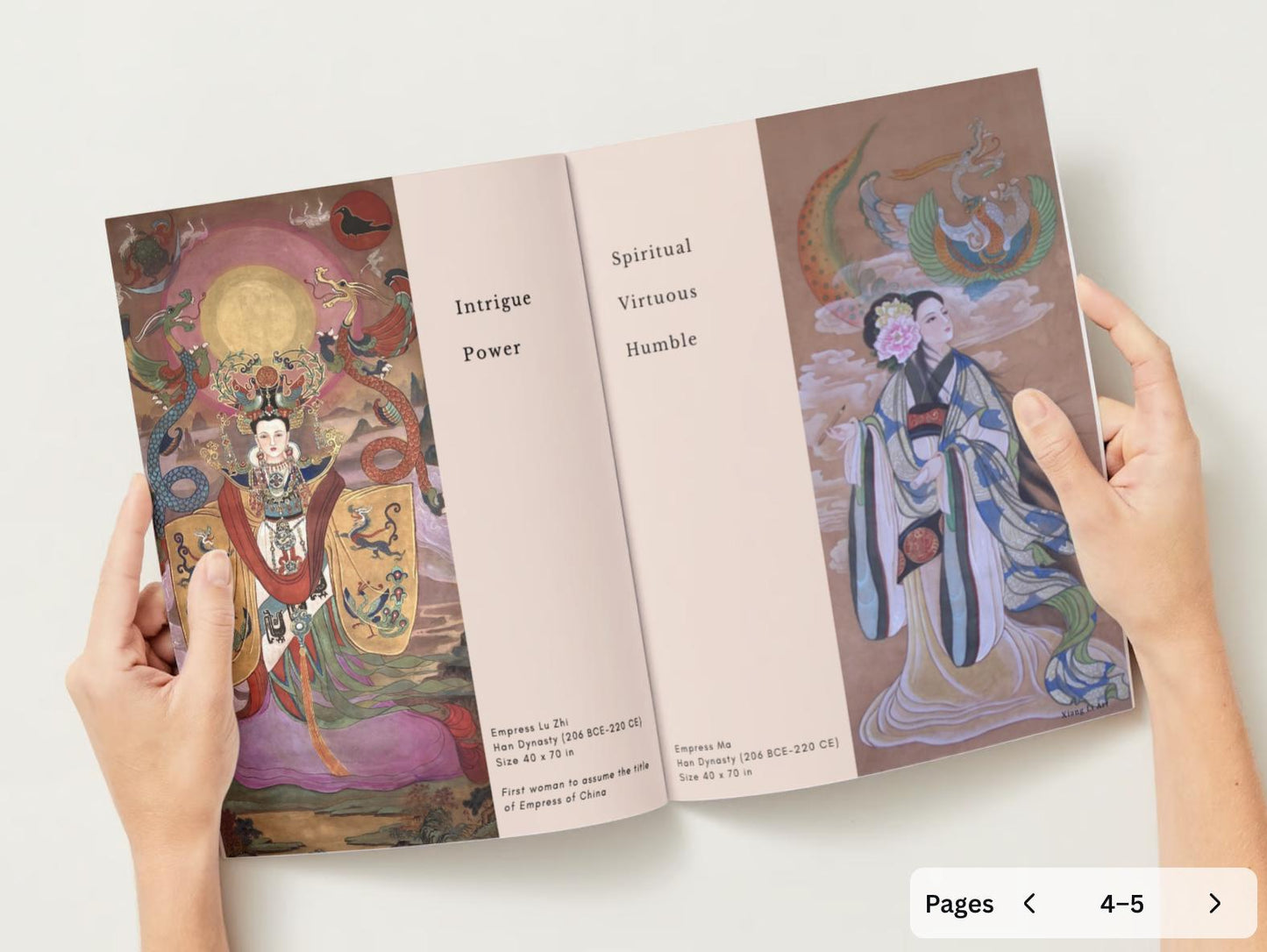 Xiang Li Art: Chinese Empresses Lookbook – Stunning Watercolor Prints, Perfect Lunar New Year Gift