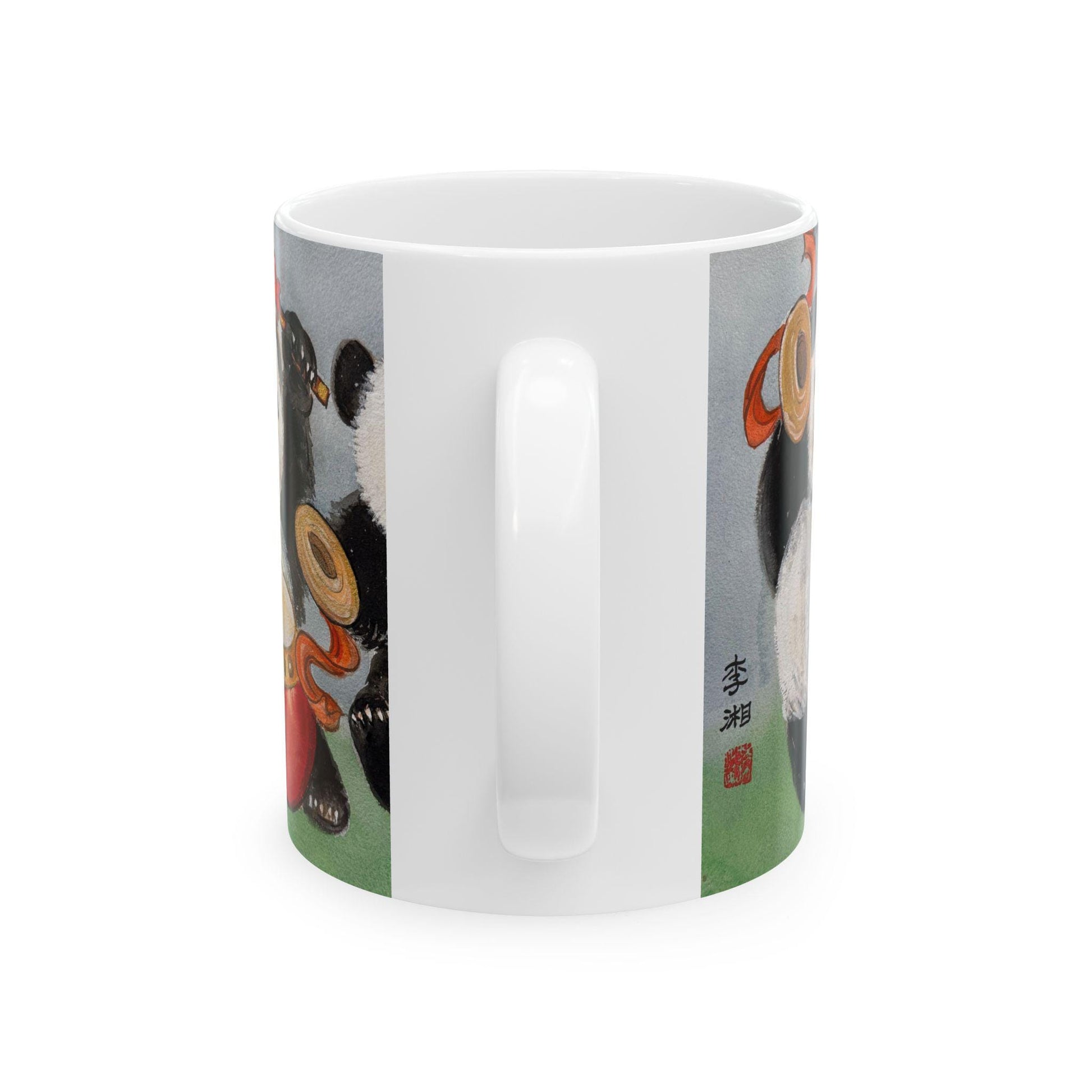 Panda Parade Ceramic Mug | Adorable Animal Coffee Cup, Cute Gift for Animal Lovers, Fun Kitchen Decor, Birthday, Holiday