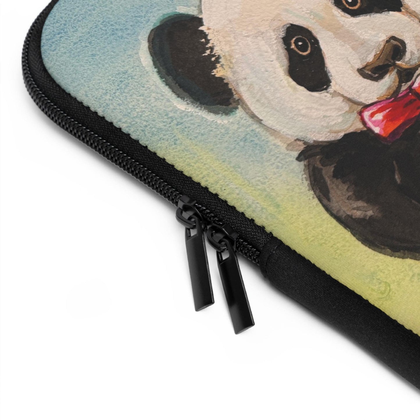 Cute Pandas Laptop Sleeve, Adorable Tech Case, Gift for Students, Valentine's Day Present, Pandas in Love, Back to School, 5 sizes available
