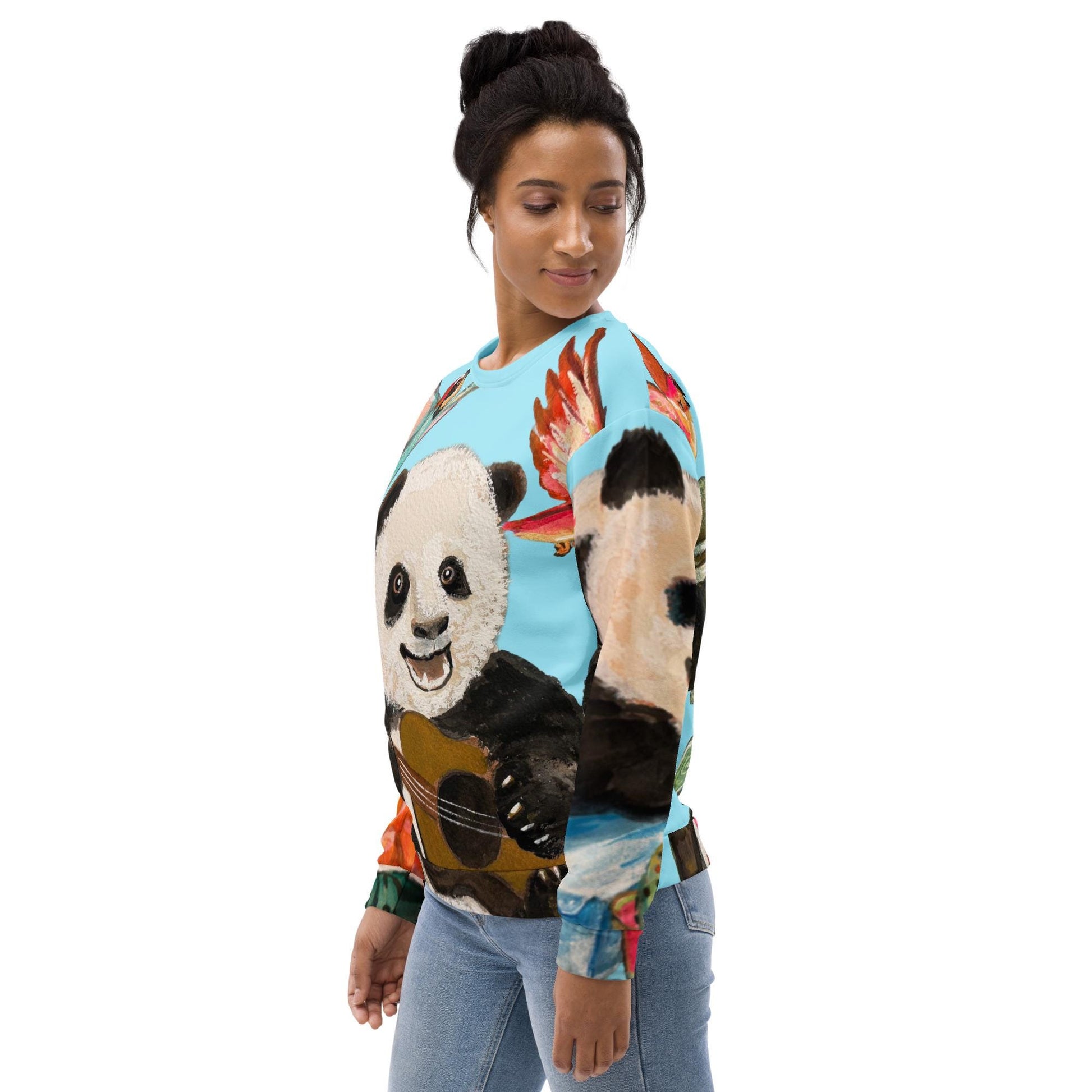 Singing Panda Unisex Sweatshirt