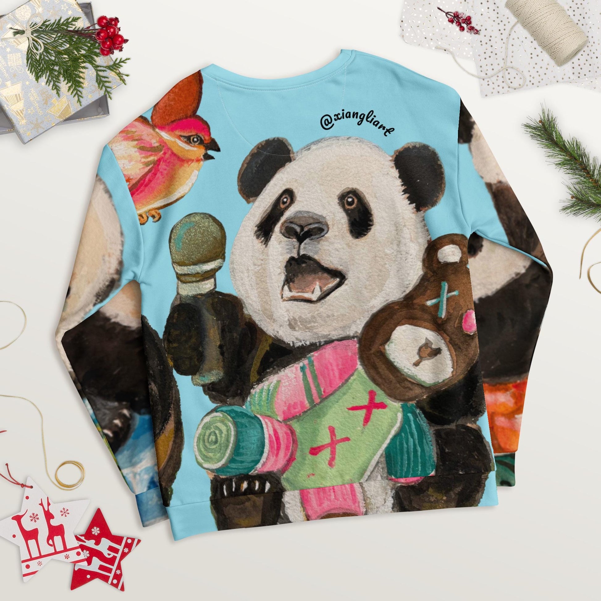 Singing Panda Unisex Sweatshirt