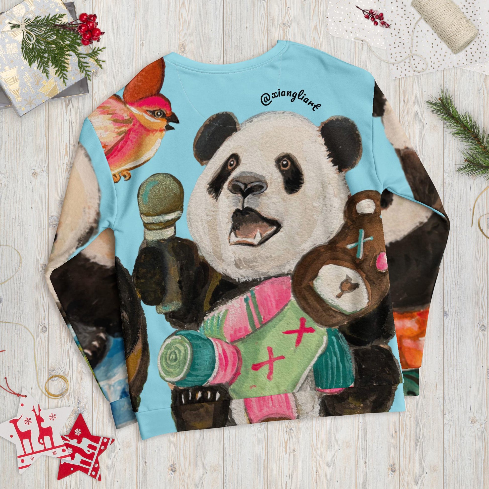 Singing Panda Unisex Sweatshirt