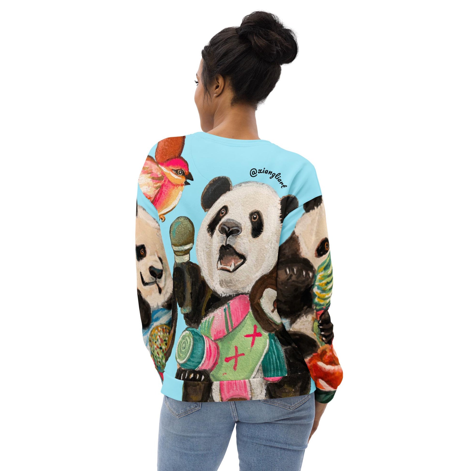 Singing Panda Unisex Sweatshirt